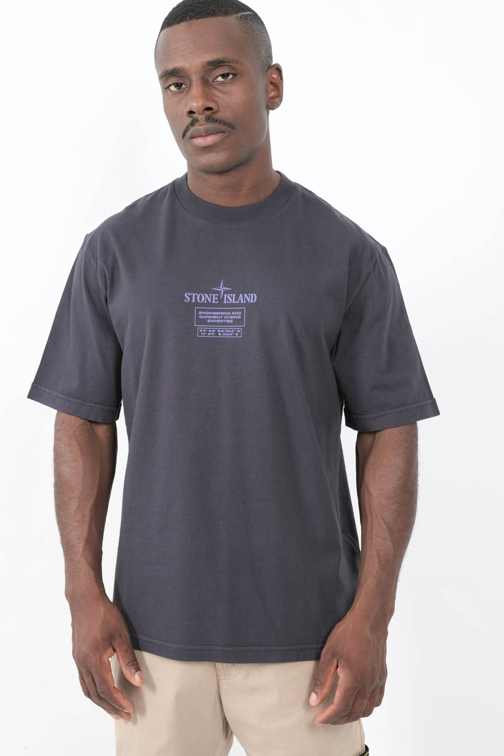  Image du produit TEE-SHIRT STONE ISLAND BLEU ENCRE COUPE REGULAR 2100037-V0026 - 2
