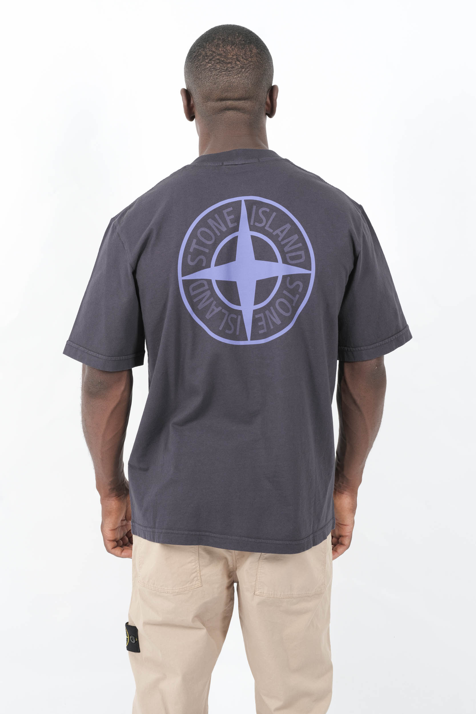  Image du produit TEE-SHIRT STONE ISLAND BLEU ENCRE COUPE REGULAR 2100037-V0026 - 7