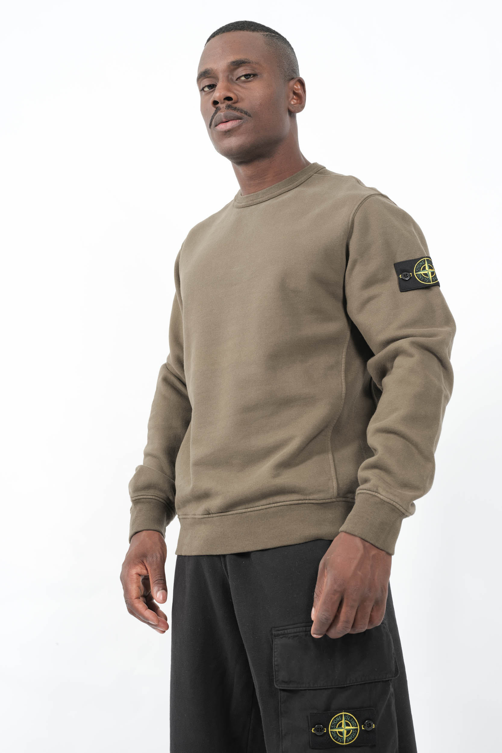  Image du produit SWEAT STONE ISLAND COL ROND KAKI 6100028-V0054 - 2