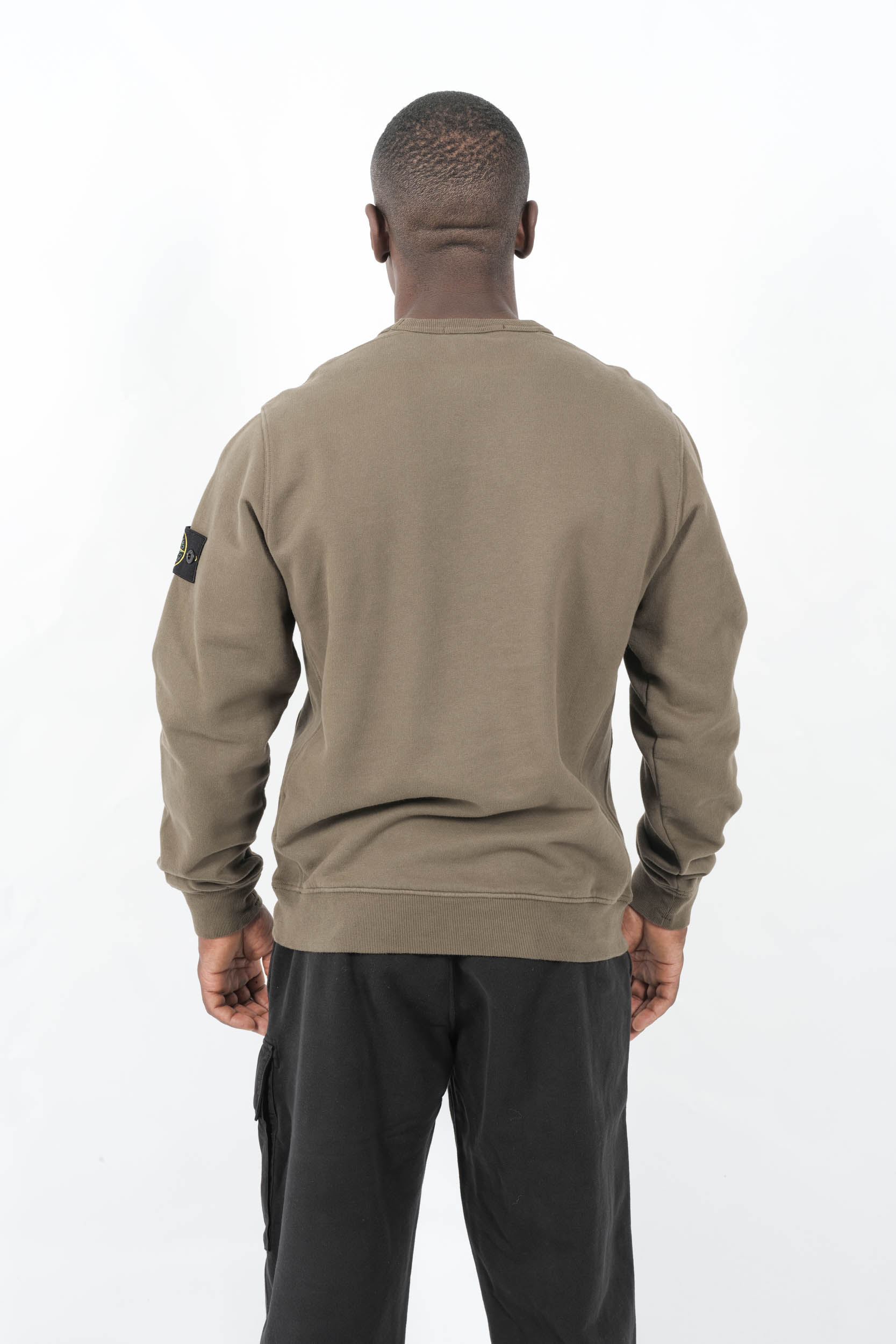 Image du produit SWEAT STONE ISLAND COL ROND KAKI 6100028-V0054 - 5