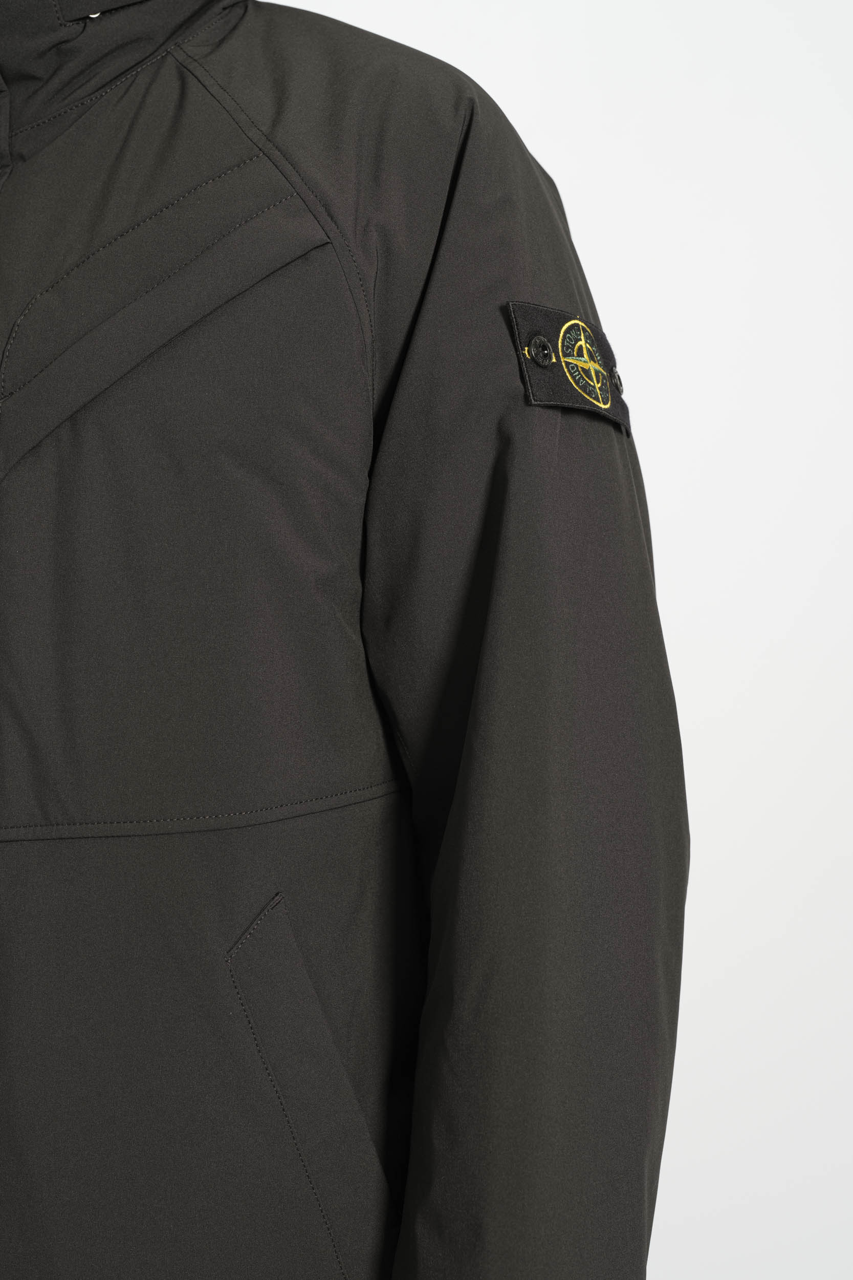 VESTE STONE ISLAND LONGUE NOIR 7100002-V0029