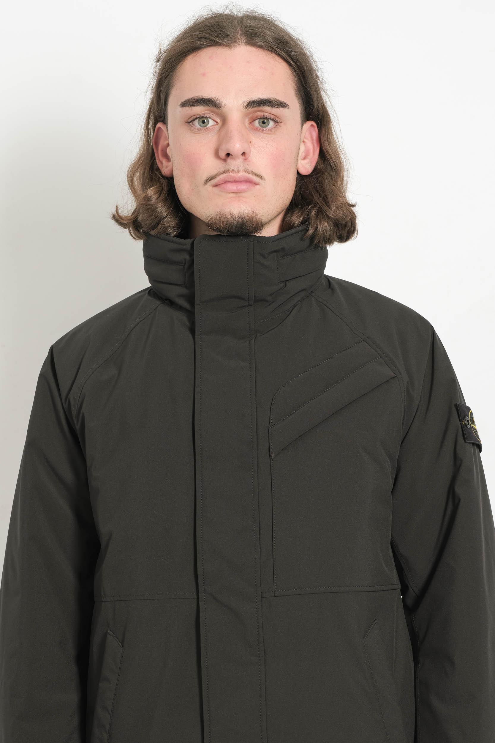 VESTE STONE ISLAND LONGUE NOIR 7100002-V0029