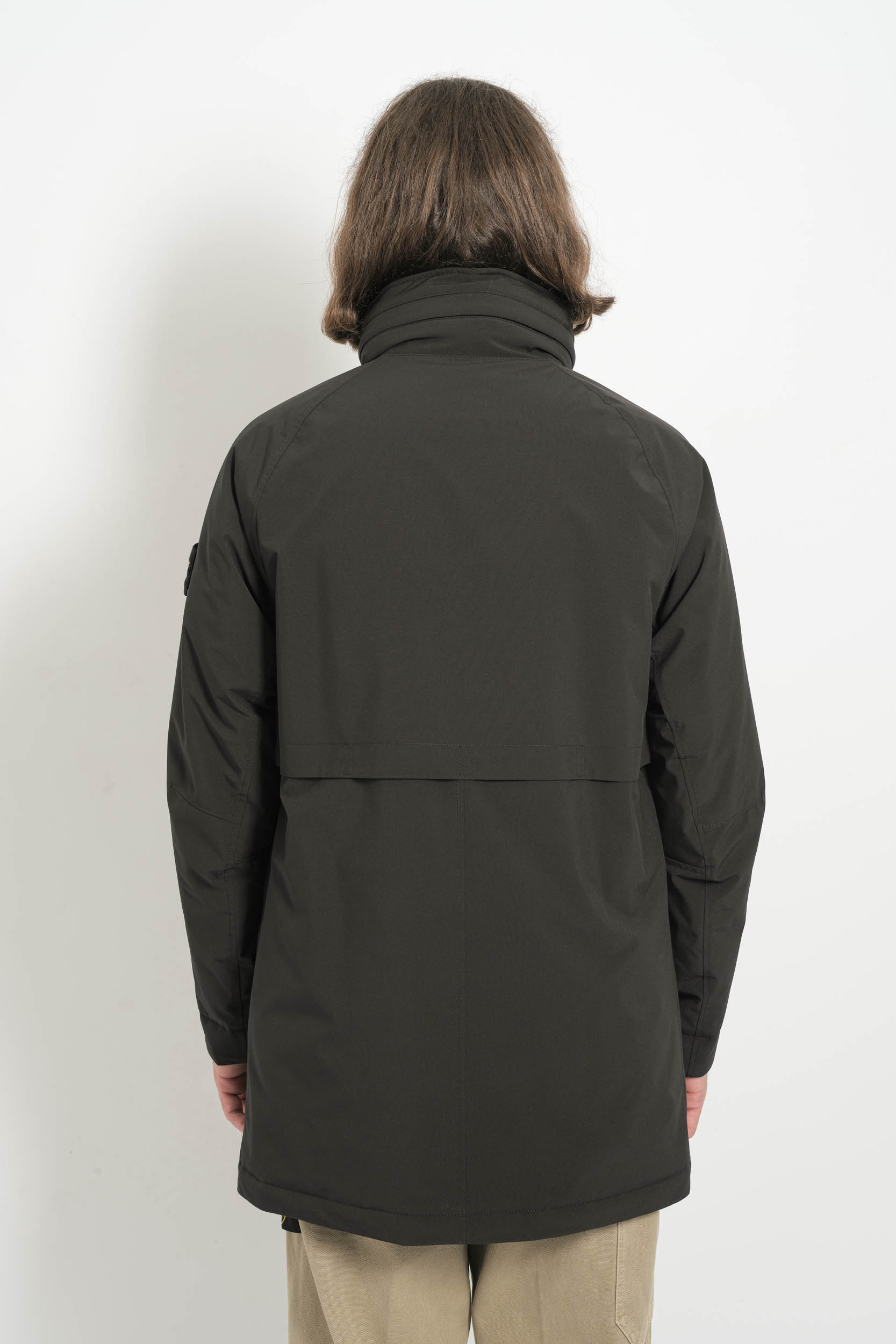 VESTE STONE ISLAND LONGUE NOIR 7100002-V0029