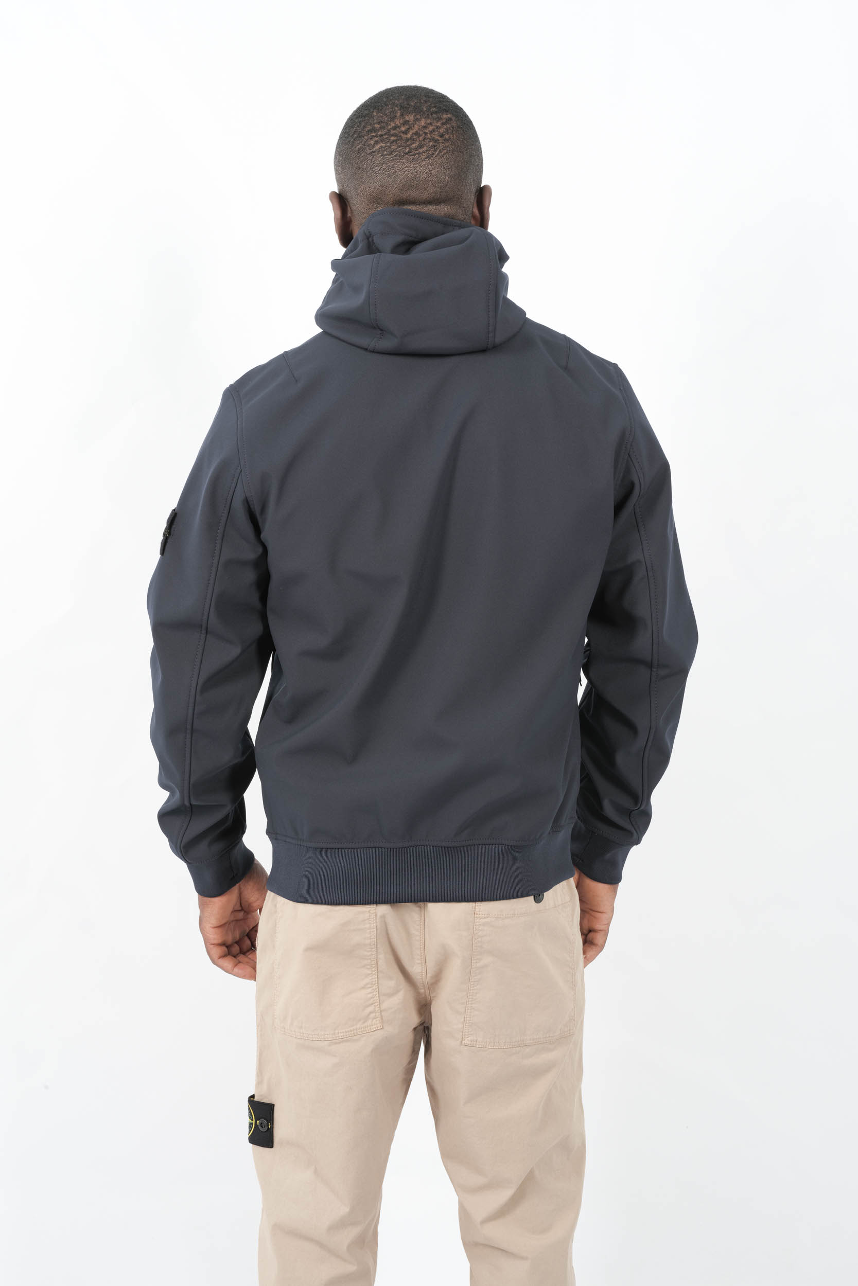  Image du produit BLOUSON STONE ISLAND EN SOFT SHELL-R NOIR Q100004-V0020 - 7