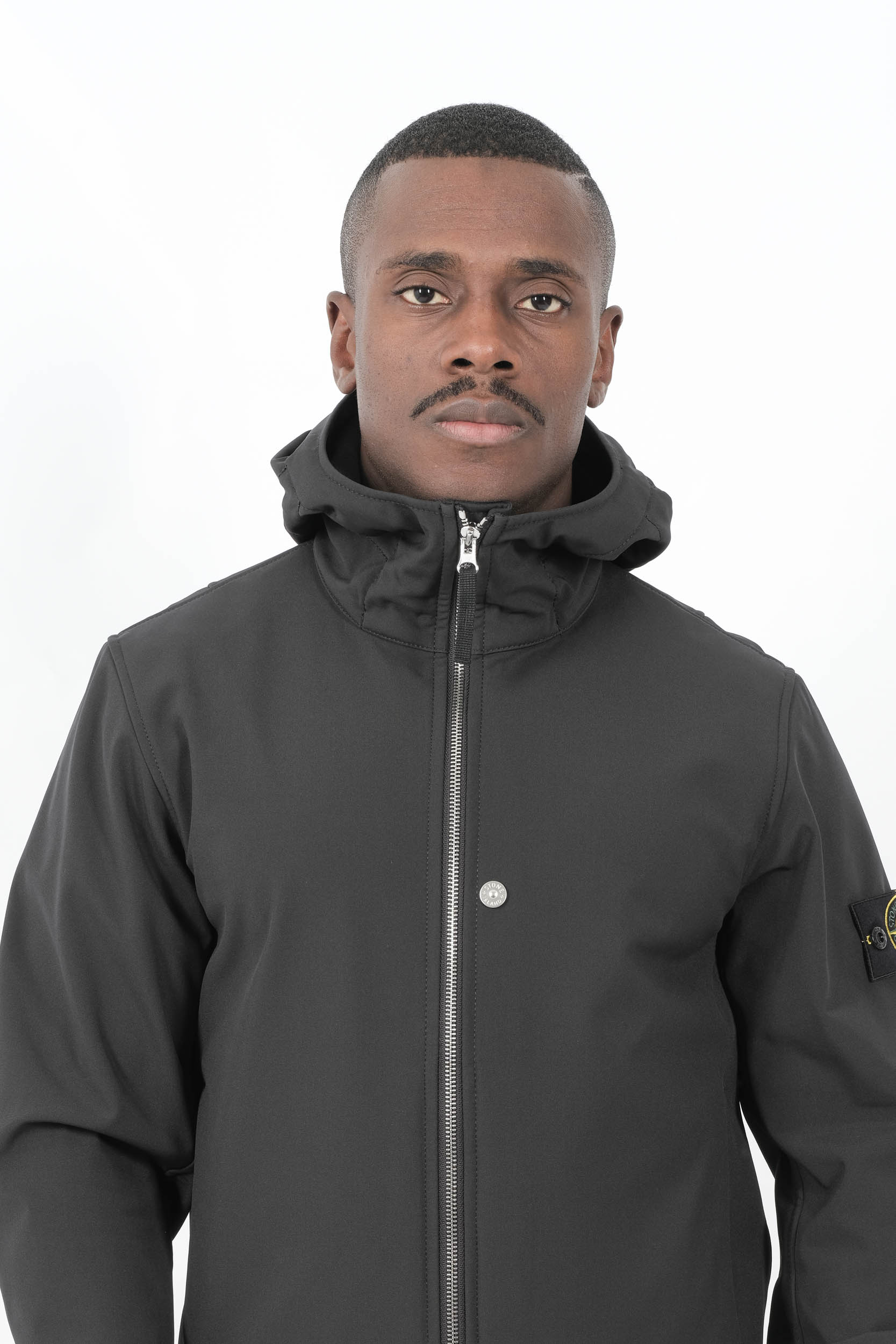  Image du produit BLOUSON STONE ISLAND EN SOFT SHELL-R NOIR Q100004-V0029 - 5