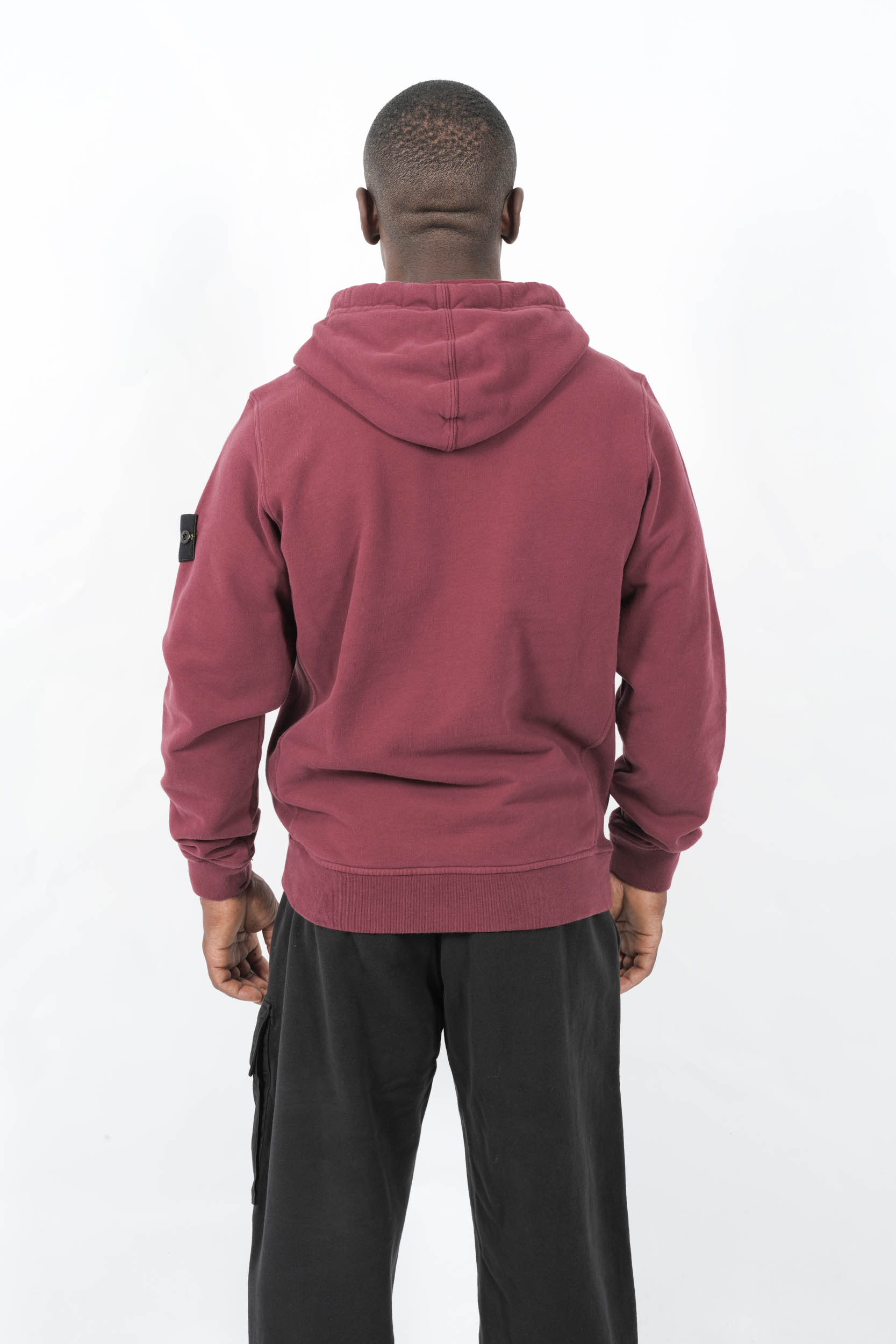 SWEAT STONE SILAND A CAPUCHE BORDEAU 6100029-V0012