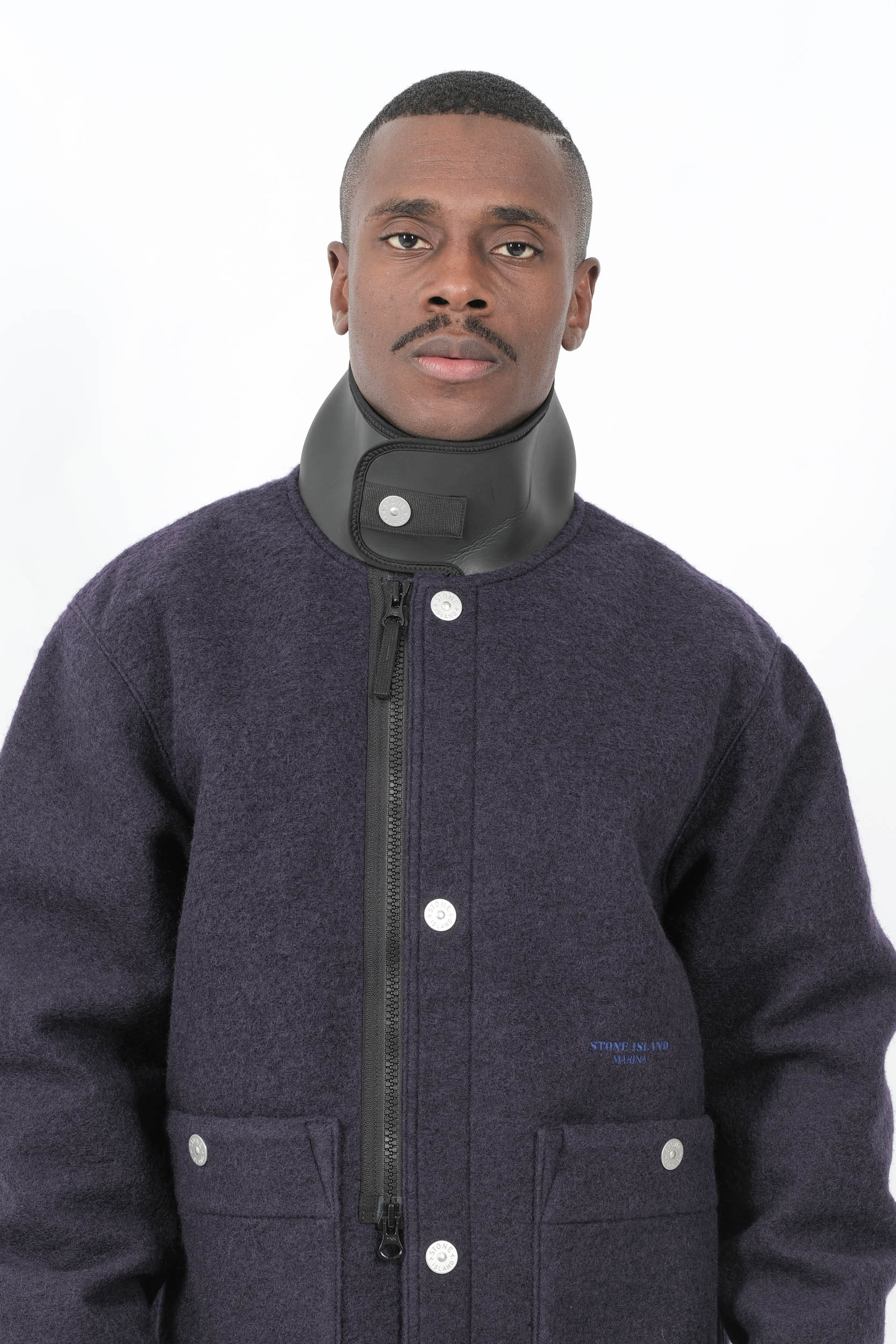  Image du produit VESTE STONE ISLAND MARINA ENN LAINE FEUTREE MARINE Q100020-V002A - 5