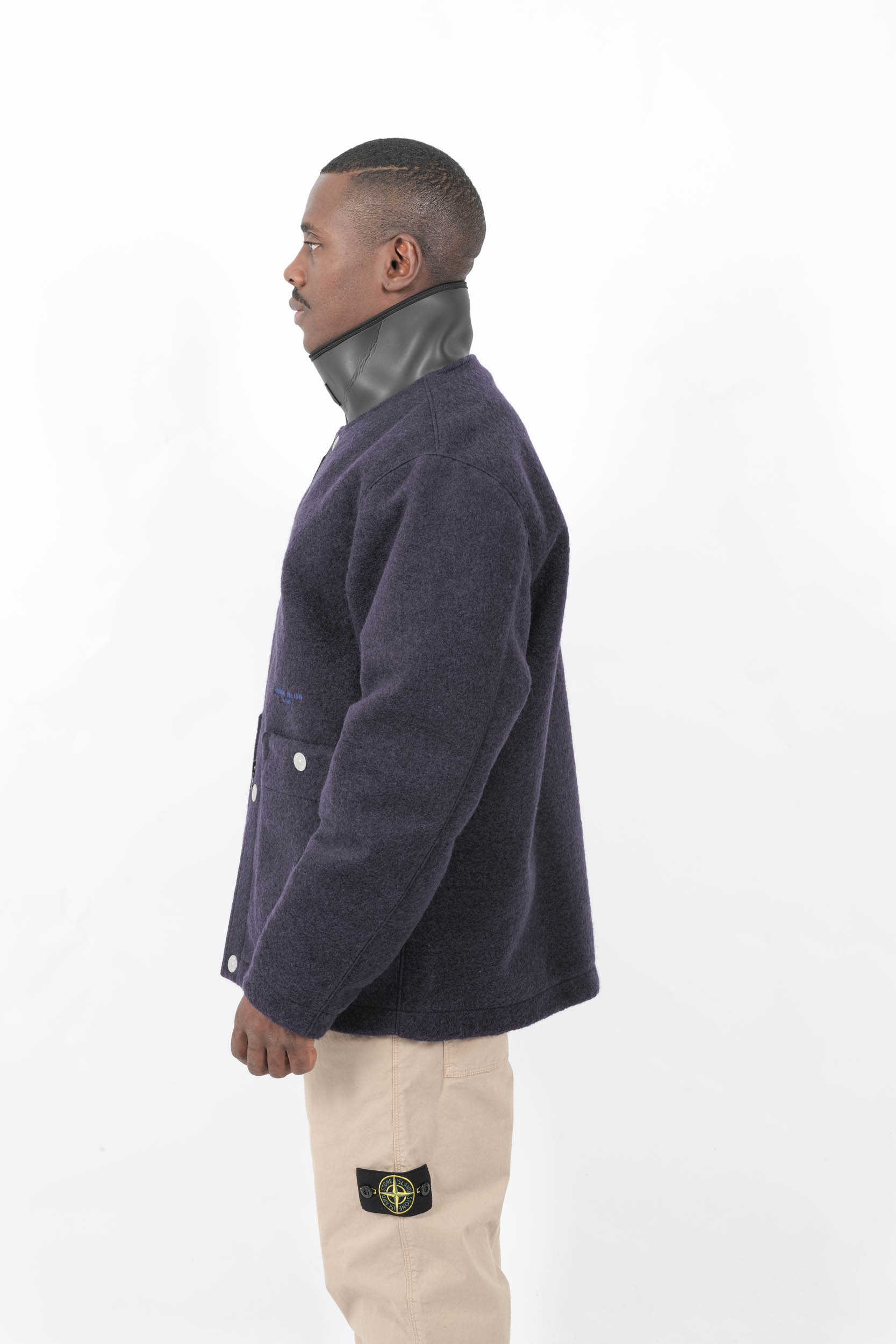  Image du produit VESTE STONE ISLAND MARINA ENN LAINE FEUTREE MARINE Q100020-V002A - 6