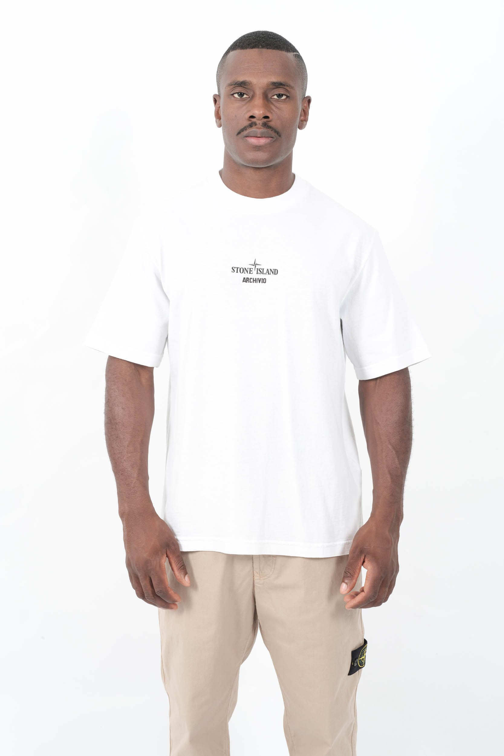  Image du produit TEE-SHIRT STONE ISLAND ARCHIVIO BLANC 2100037-S091-V0001 - 4