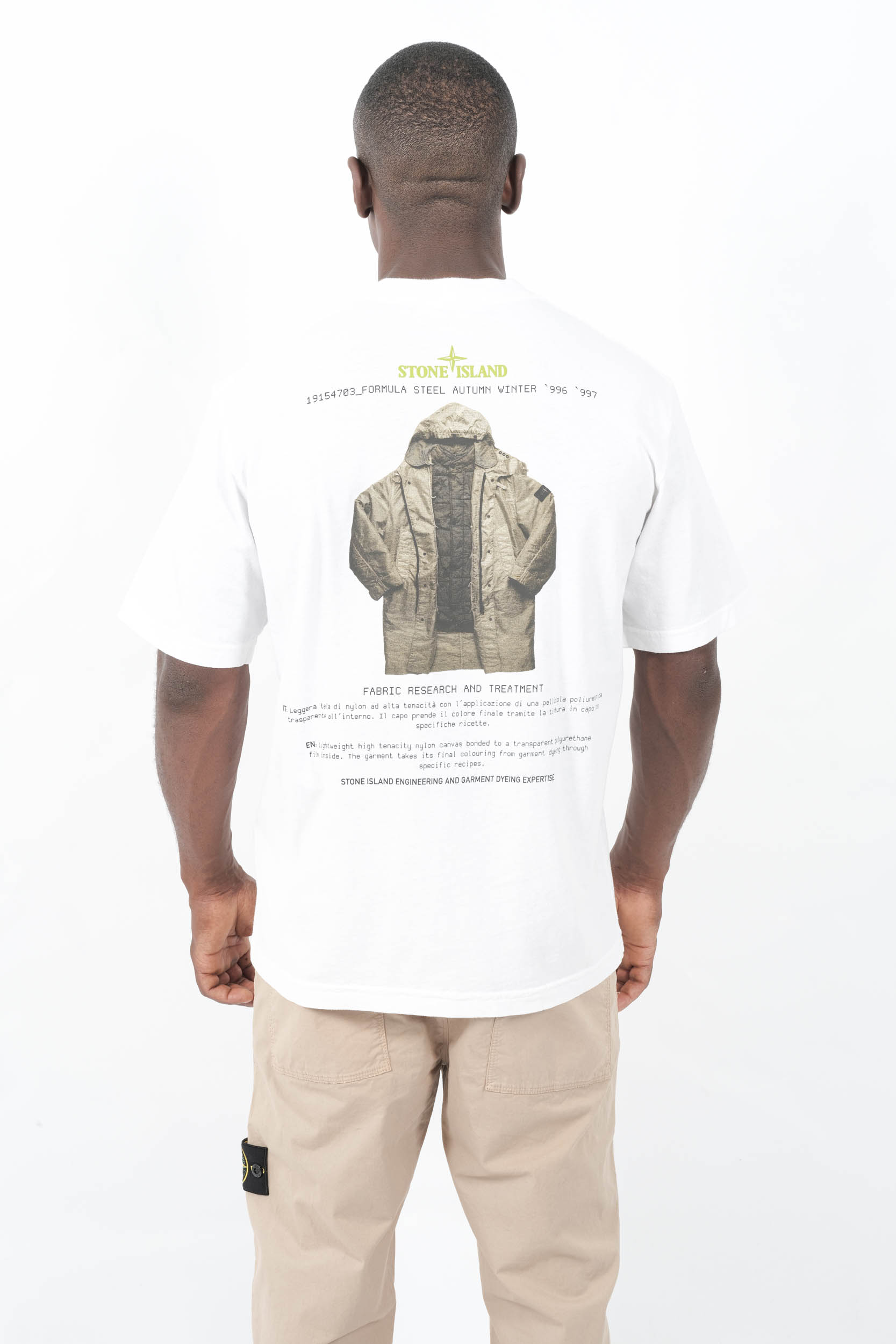  Image du produit TEE-SHIRT STONE ISLAND ARCHIVIO BLANC 2100037-S091-V0001 - 7