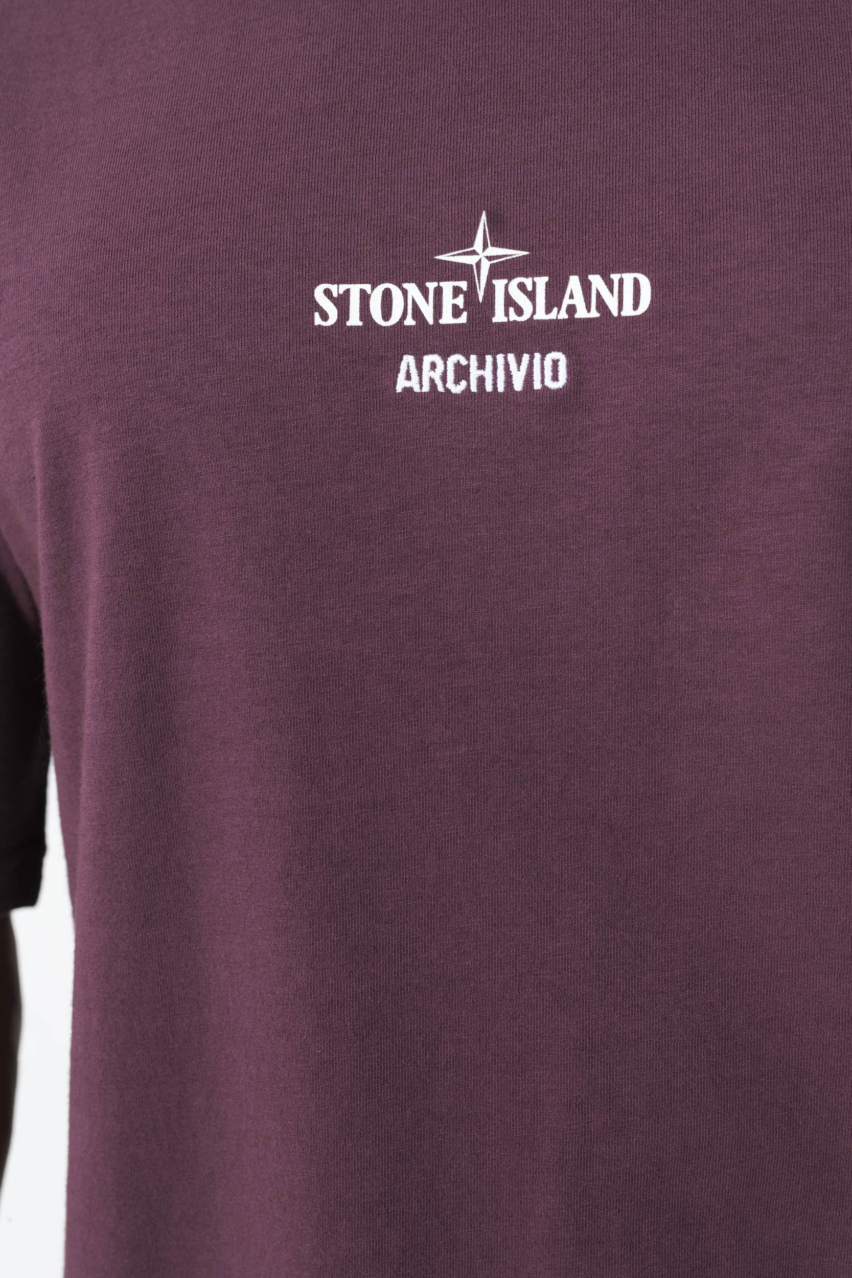  Image du produit TEE-SHIRT STONE ISLAND ARCHIVIO BORDEAUX 2100037-S091-V0017 - 2