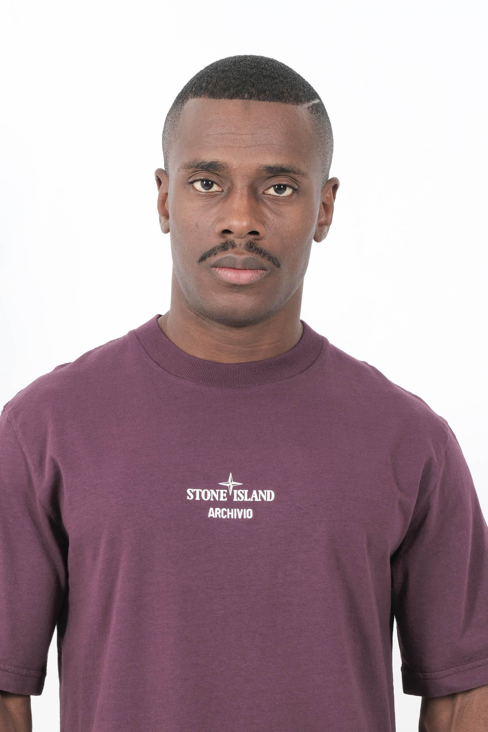  Image du produit TEE-SHIRT STONE ISLAND ARCHIVIO BORDEAUX 2100037-S091-V0017 - 4