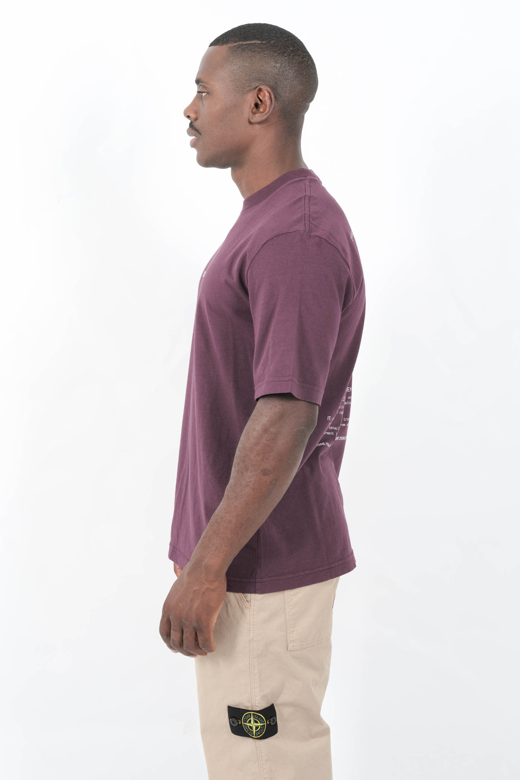  Image du produit TEE-SHIRT STONE ISLAND ARCHIVIO BORDEAUX 2100037-S091-V0017 - 5
