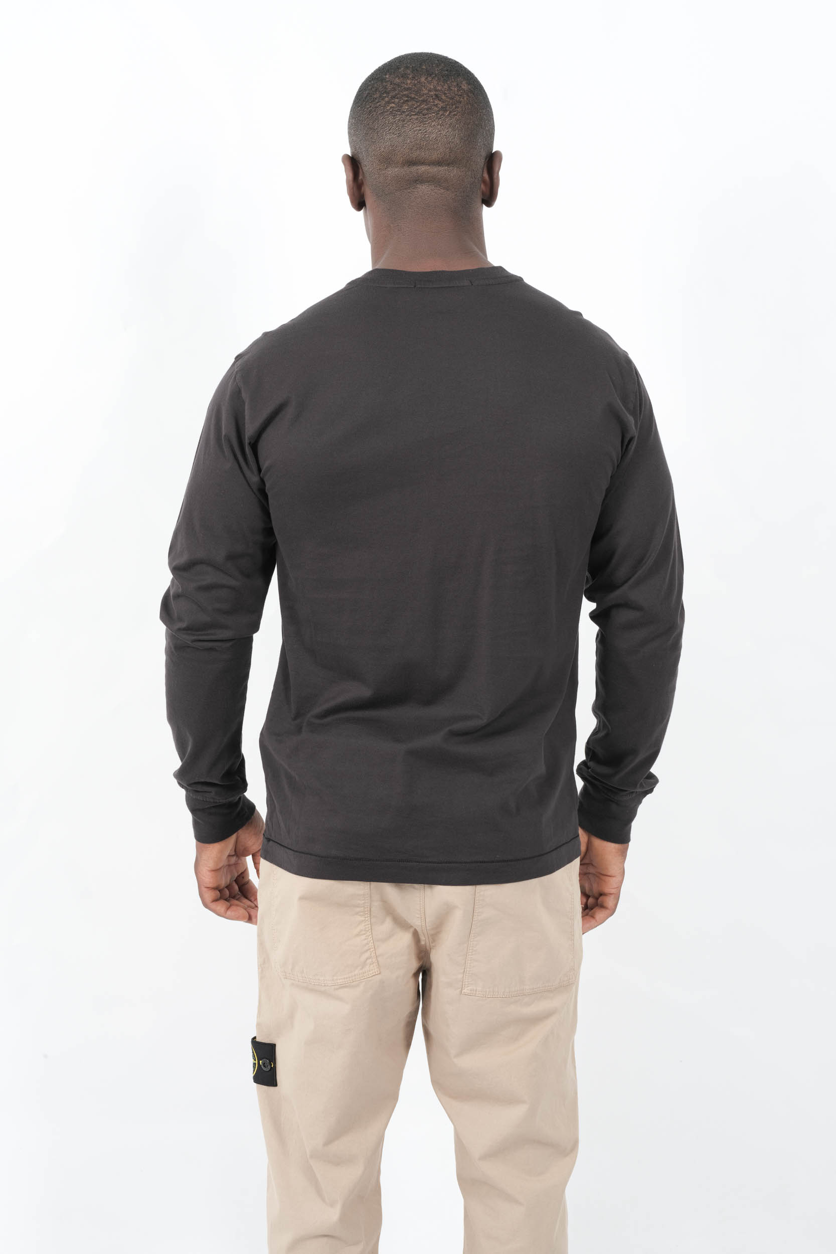 TEE-SHIRT STONE ISLAND MANCHES LONGUES NOIR 2100028-S0013-V0029