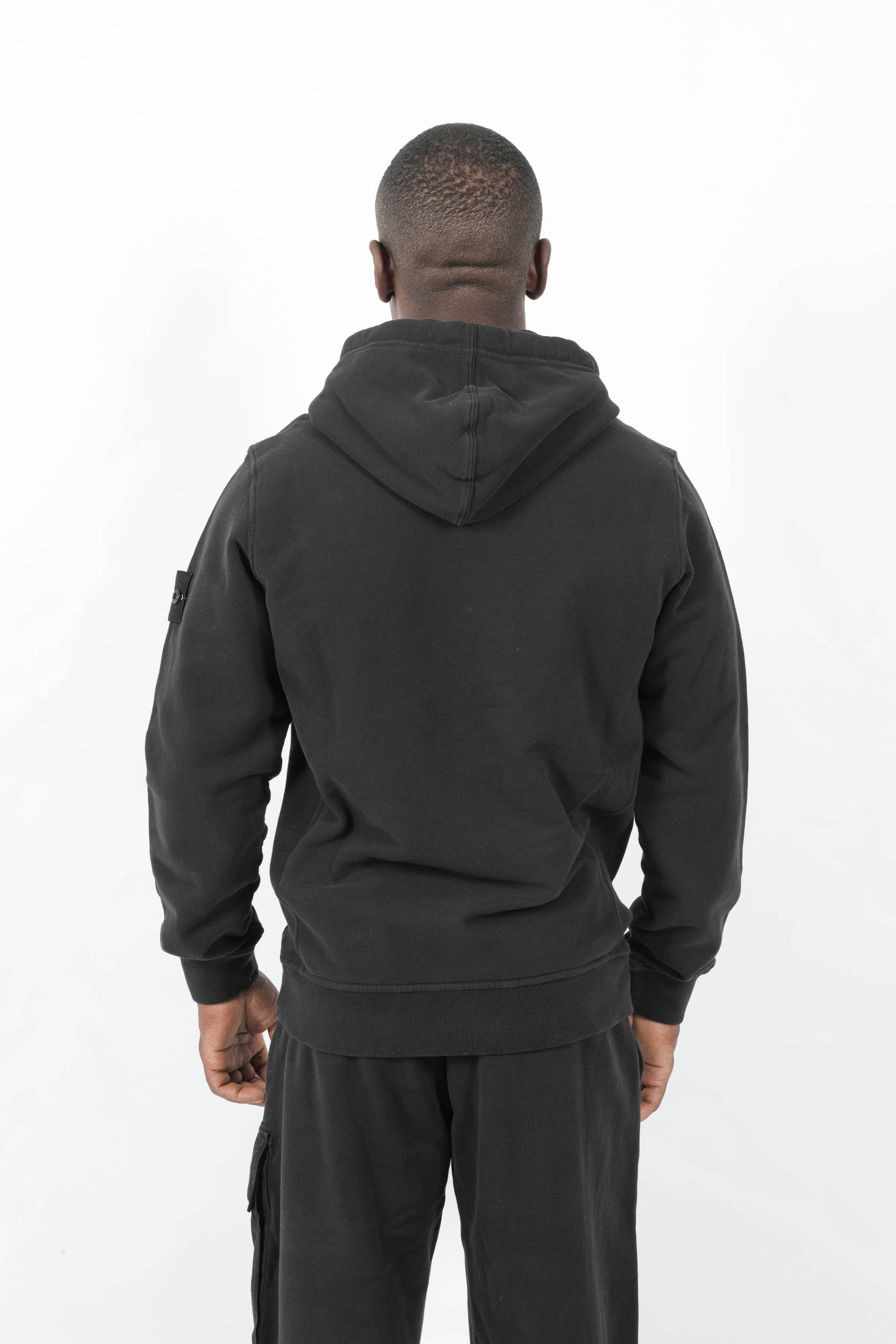  Image du produit SWEAT STONE ISLAND A CAPUCHE NOIR 6100029-V0029 - 5