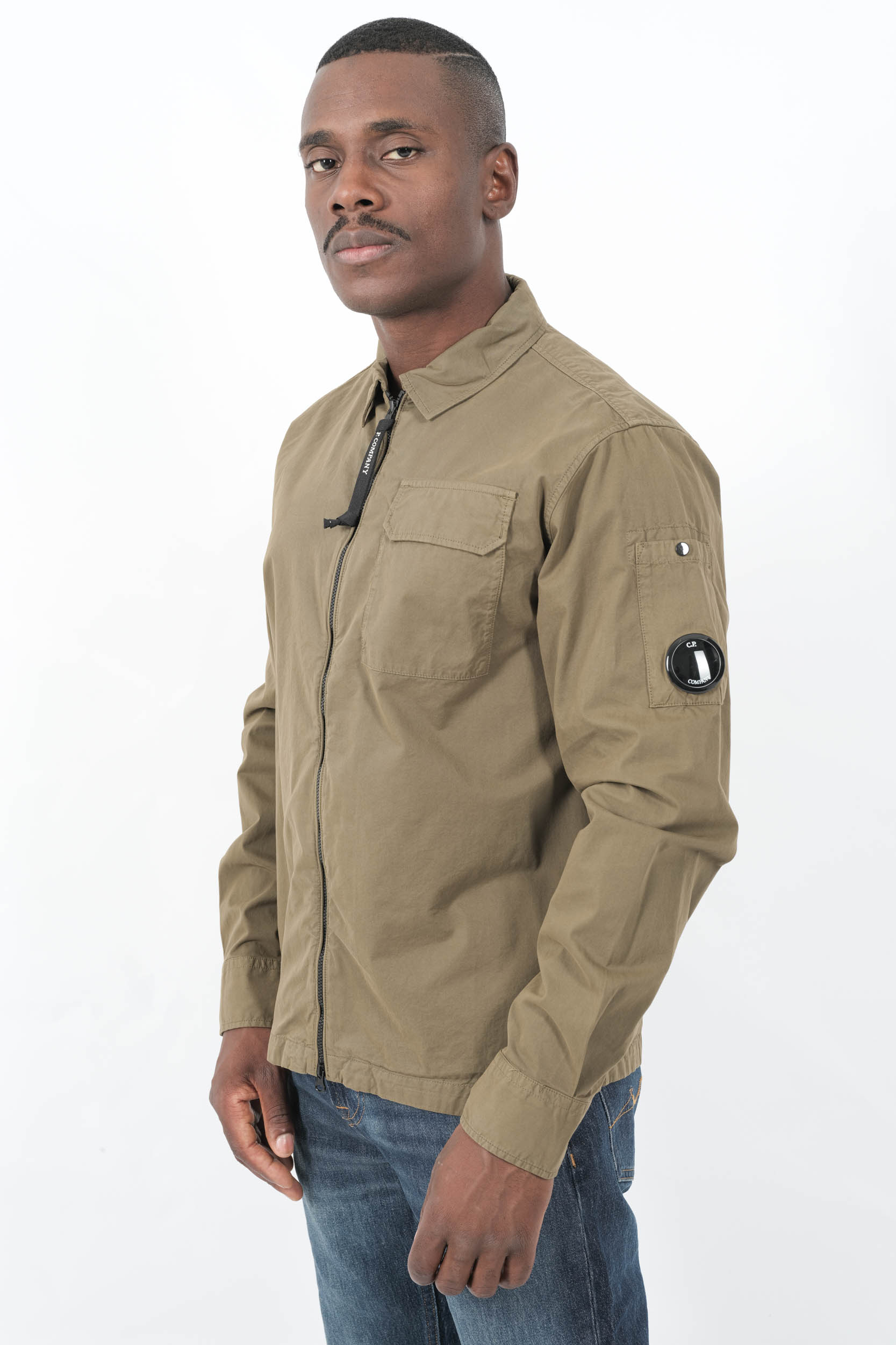  Image du produit SURCHEMISE CP COMPANY KAKI S705A-683 - 2