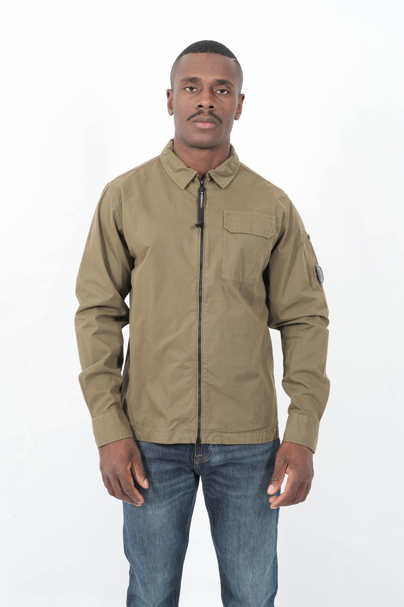  Image du produit SURCHEMISE CP COMPANY KAKI S705A-683 - 4