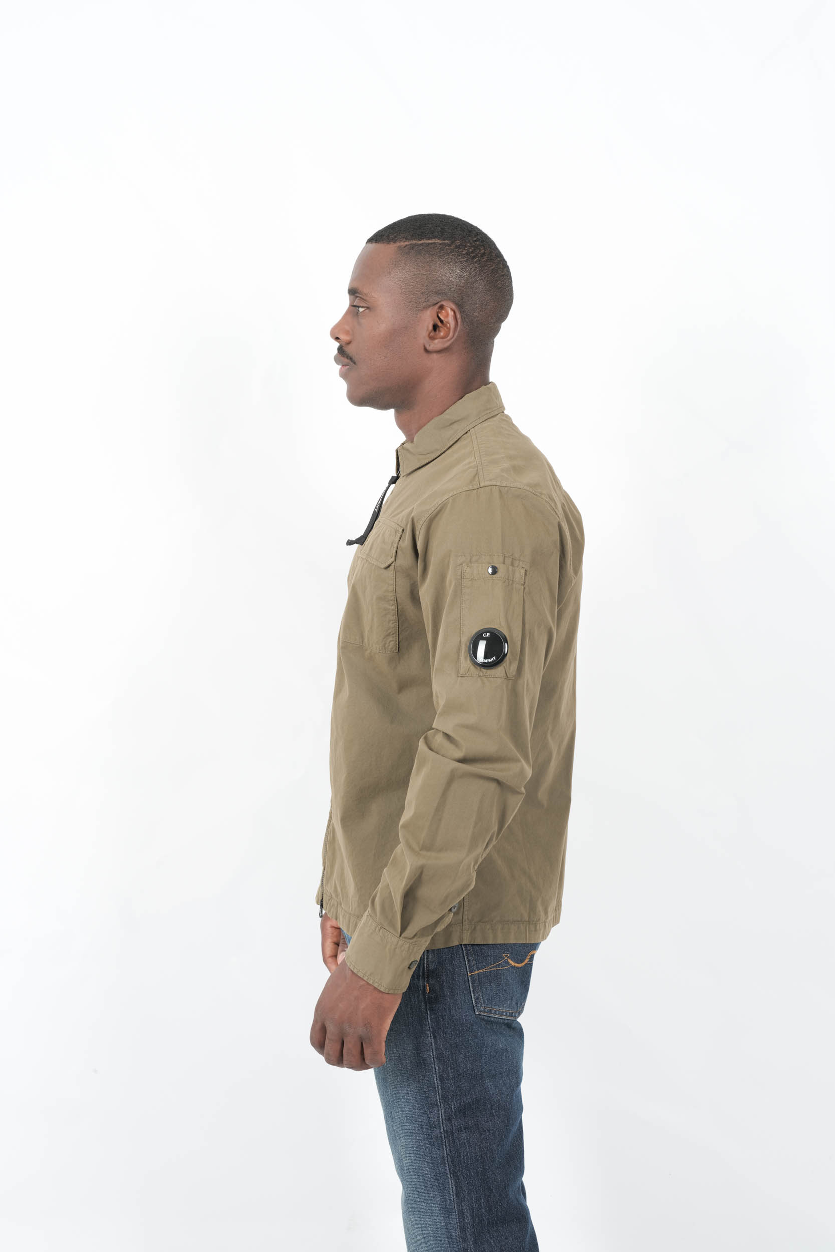  Image du produit SURCHEMISE CP COMPANY KAKI S705A-683 - 6