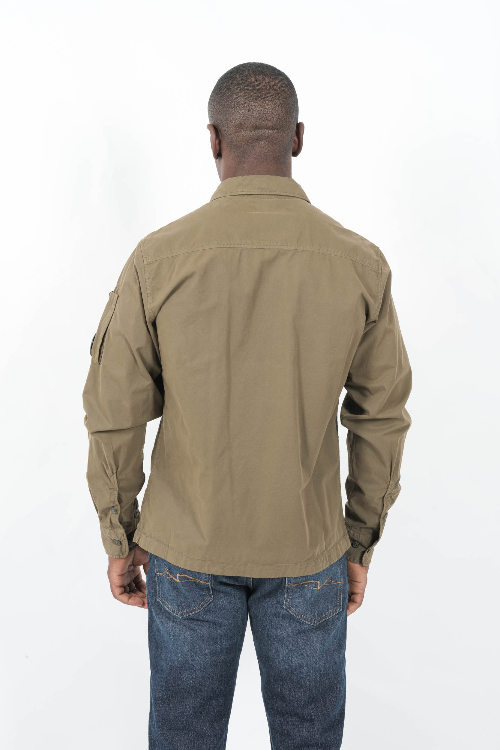  Image du produit SURCHEMISE CP COMPANY KAKI S705A-683 - 7