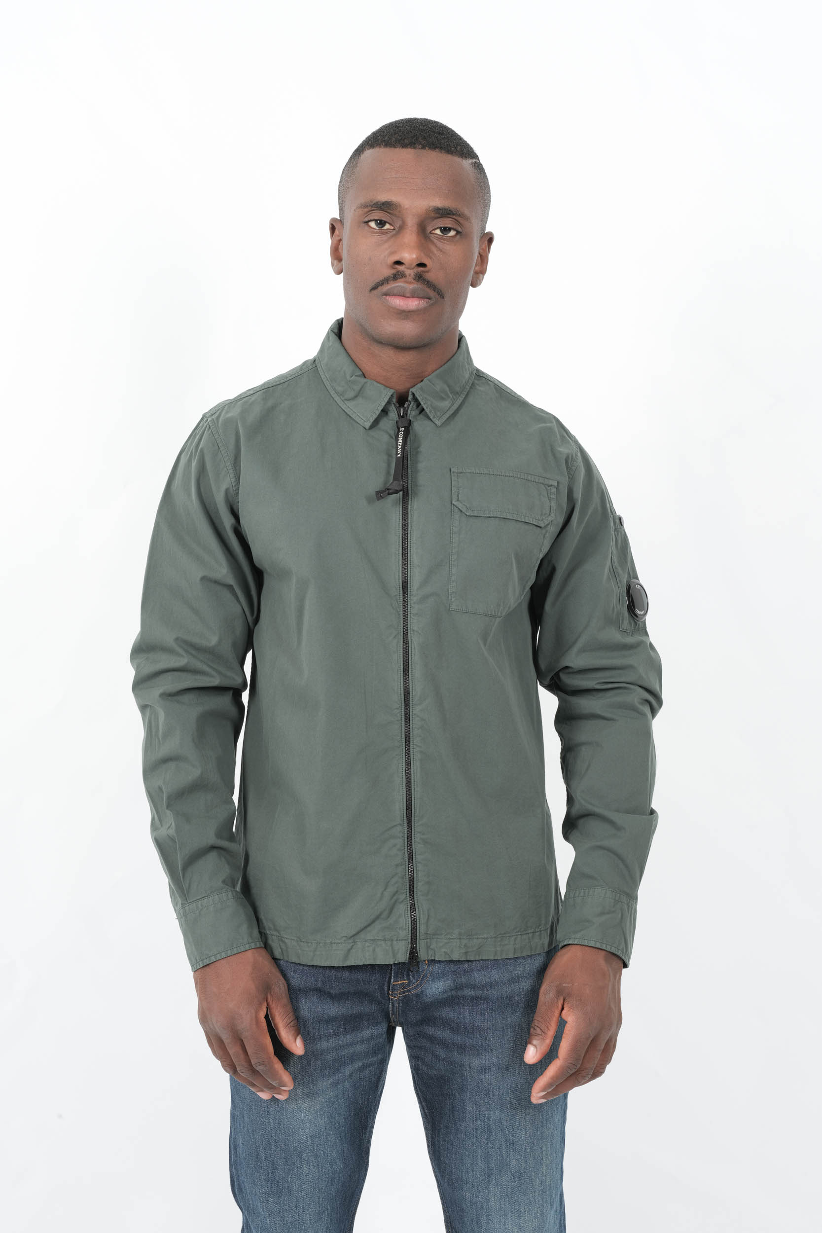  Image du produit SURCHEMISE CP COMPANY GRIS PLOMB S705A-978 - 4