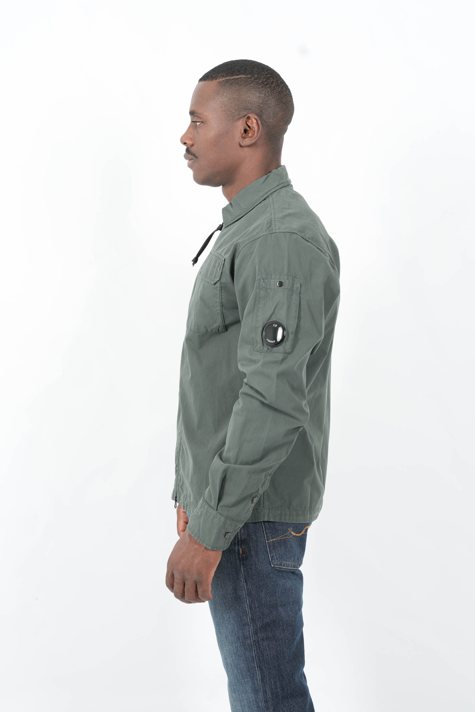  Image du produit SURCHEMISE CP COMPANY GRIS PLOMB S705A-978 - 6