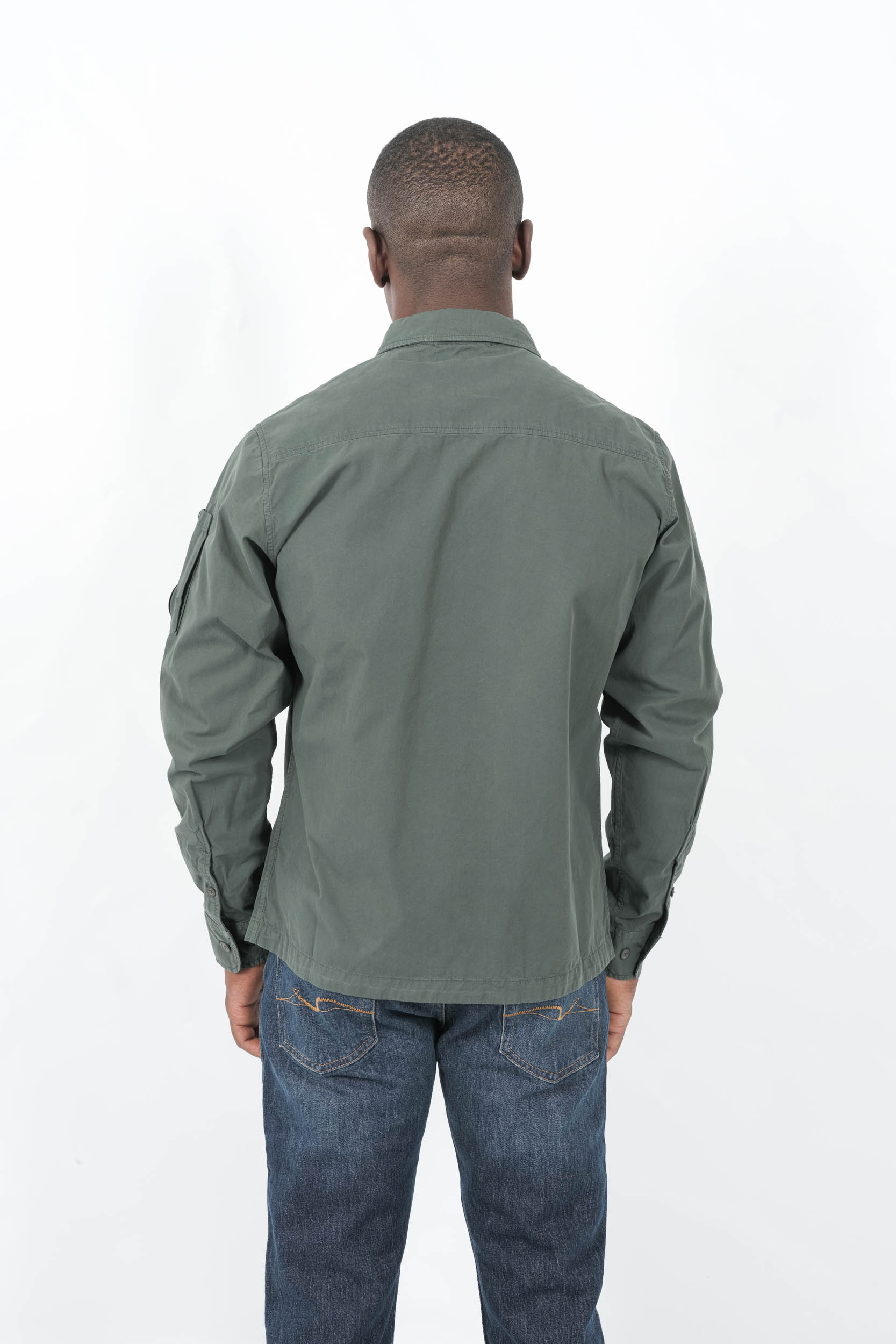  Image du produit SURCHEMISE CP COMPANY GRIS PLOMB S705A-978 - 7