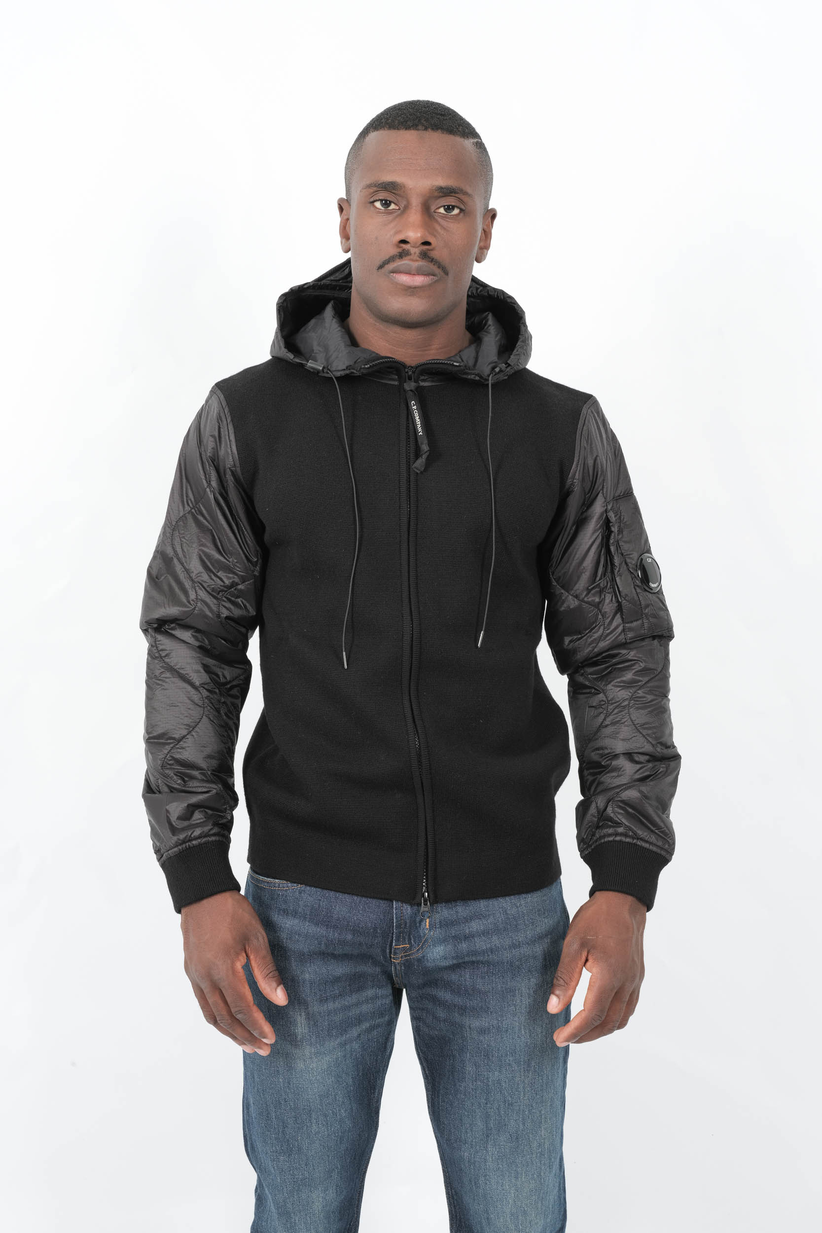  Image du produit GILET BI-MATIERE CP COMPANY NOIR N062A-999 - 4