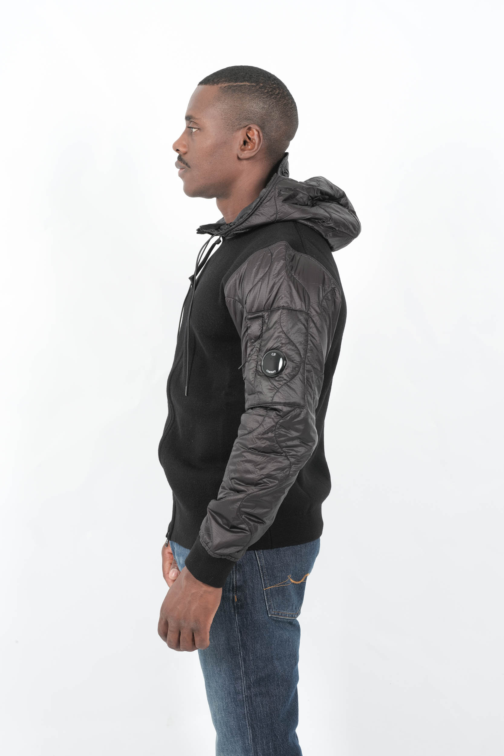  Image du produit GILET BI-MATIERE CP COMPANY NOIR N062A-999 - 6