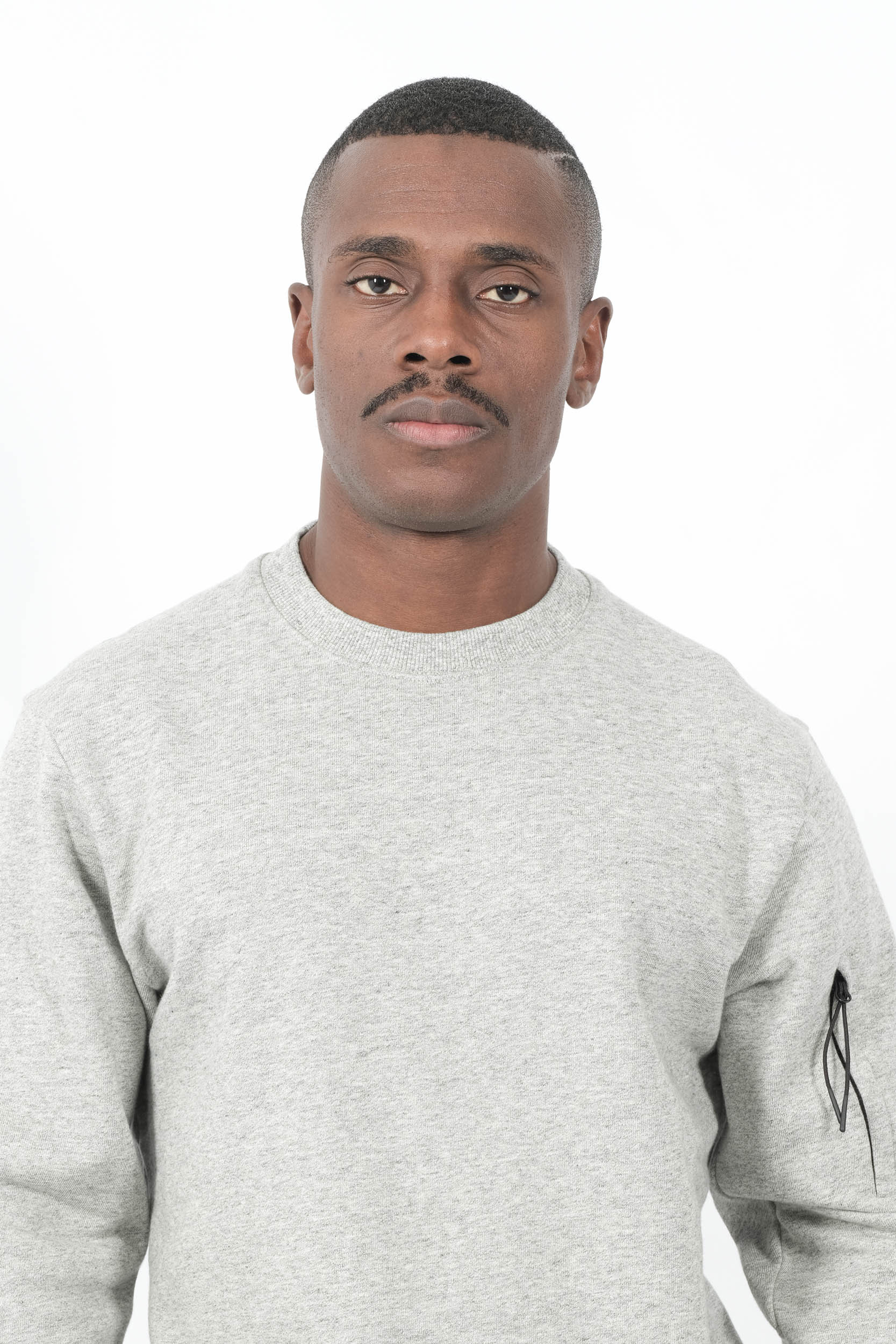 Image du produit SWEAT COL ROND CP COMPANY GRIS CHINE S713A-M94 - 5