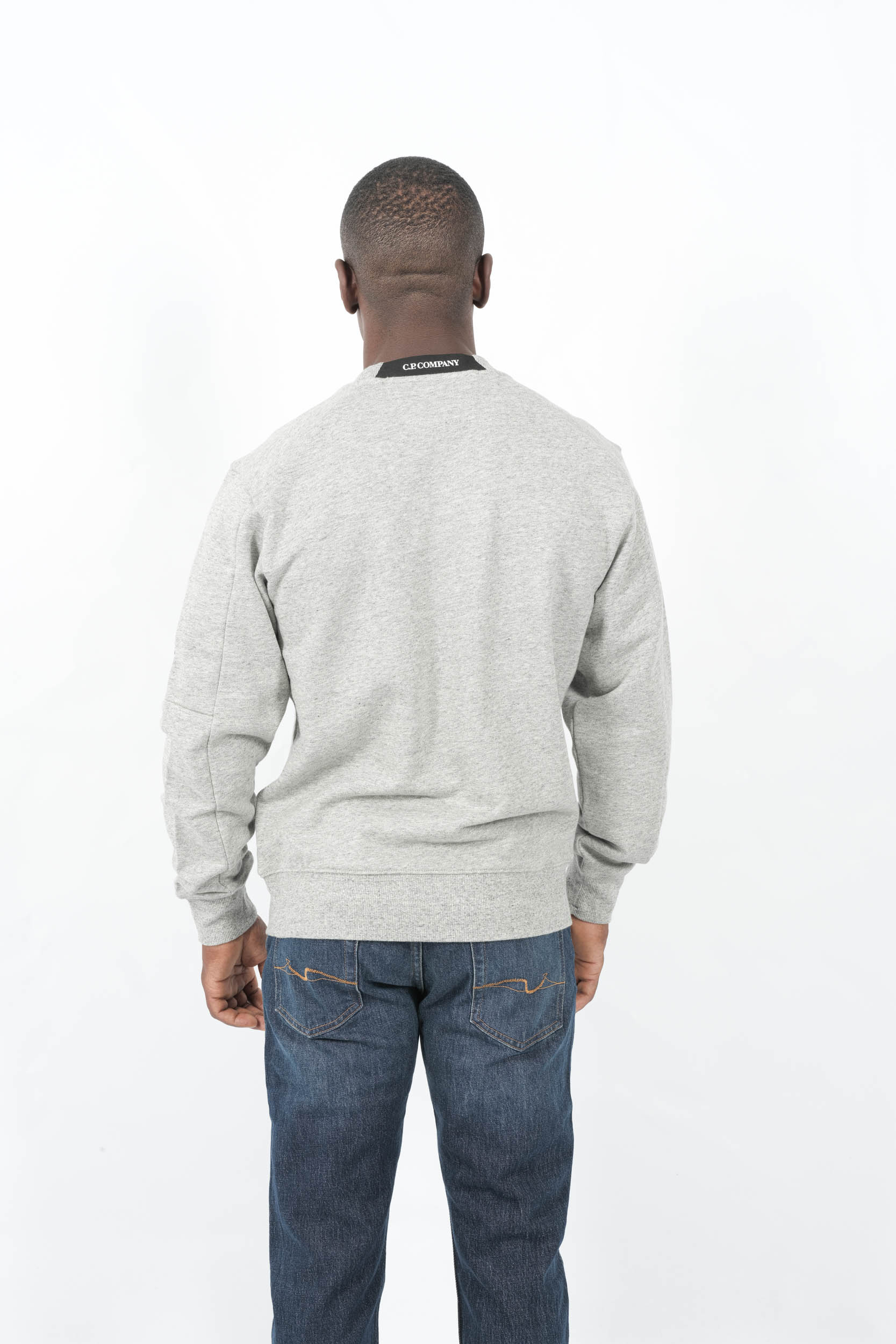  Image du produit SWEAT COL ROND CP COMPANY GRIS CHINE S713A-M94 - 7