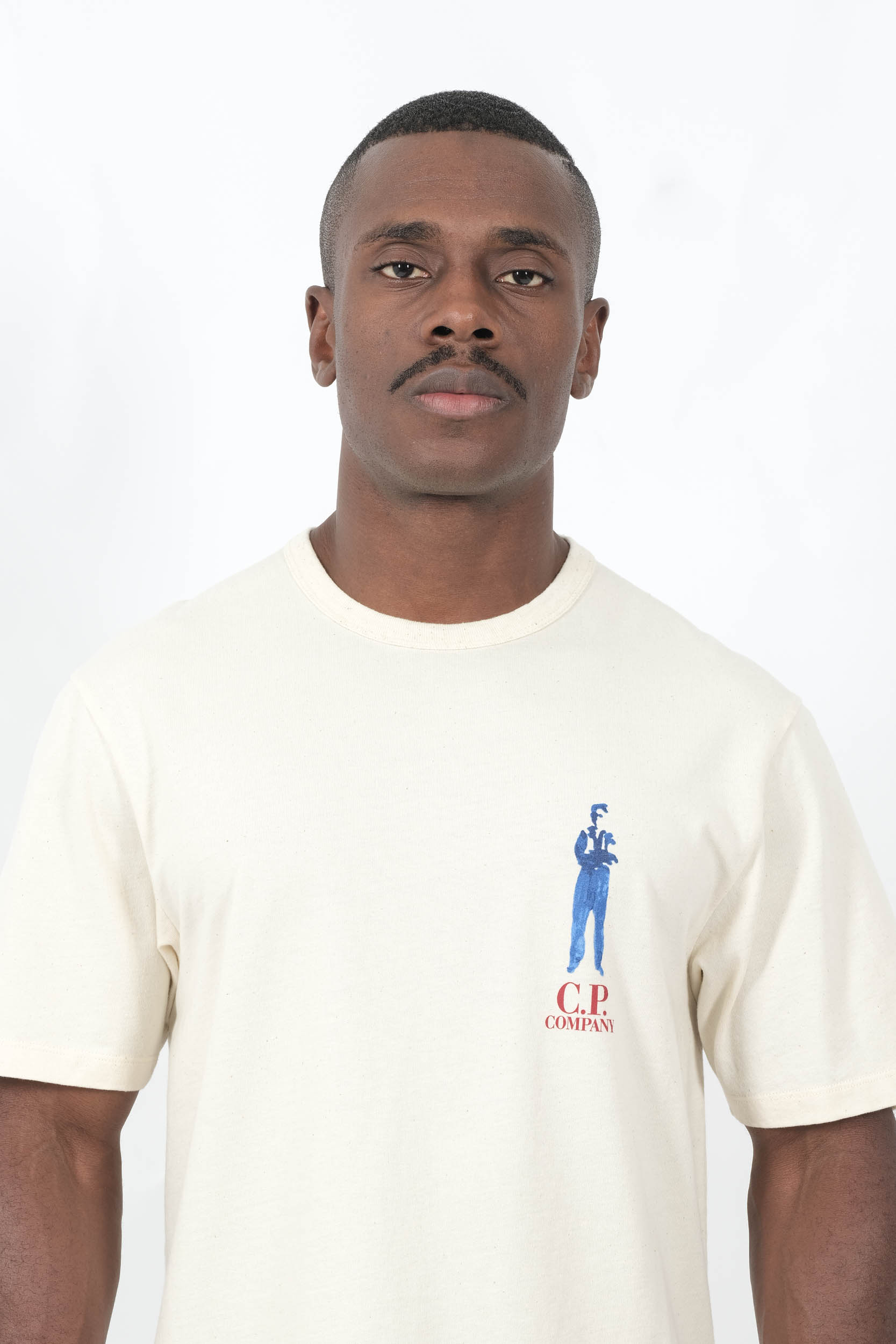  Image du produit TEE-SHIRT CP COMPANY ECRU S214A-402 - 5