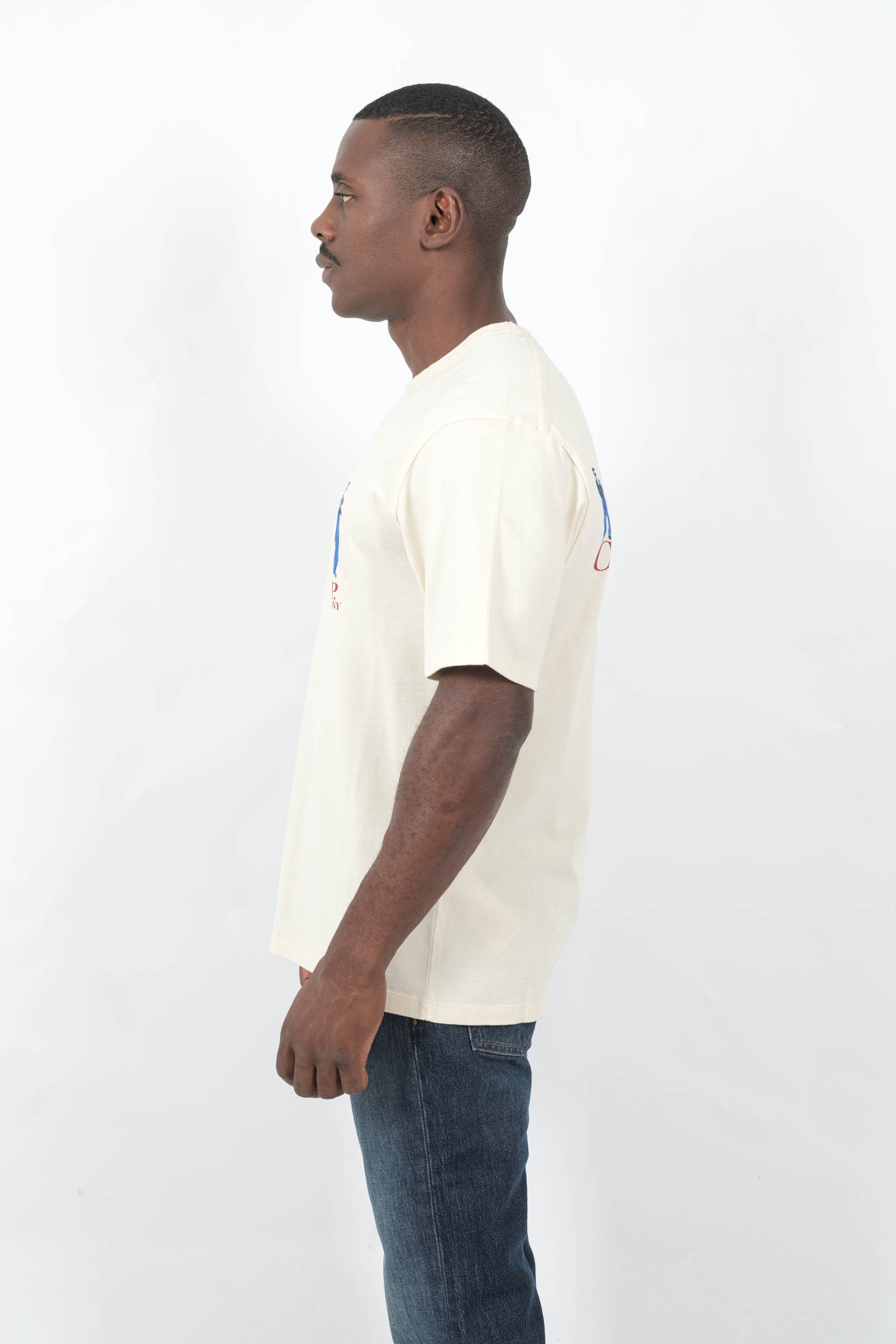  Image du produit TEE-SHIRT CP COMPANY ECRU S214A-402 - 6