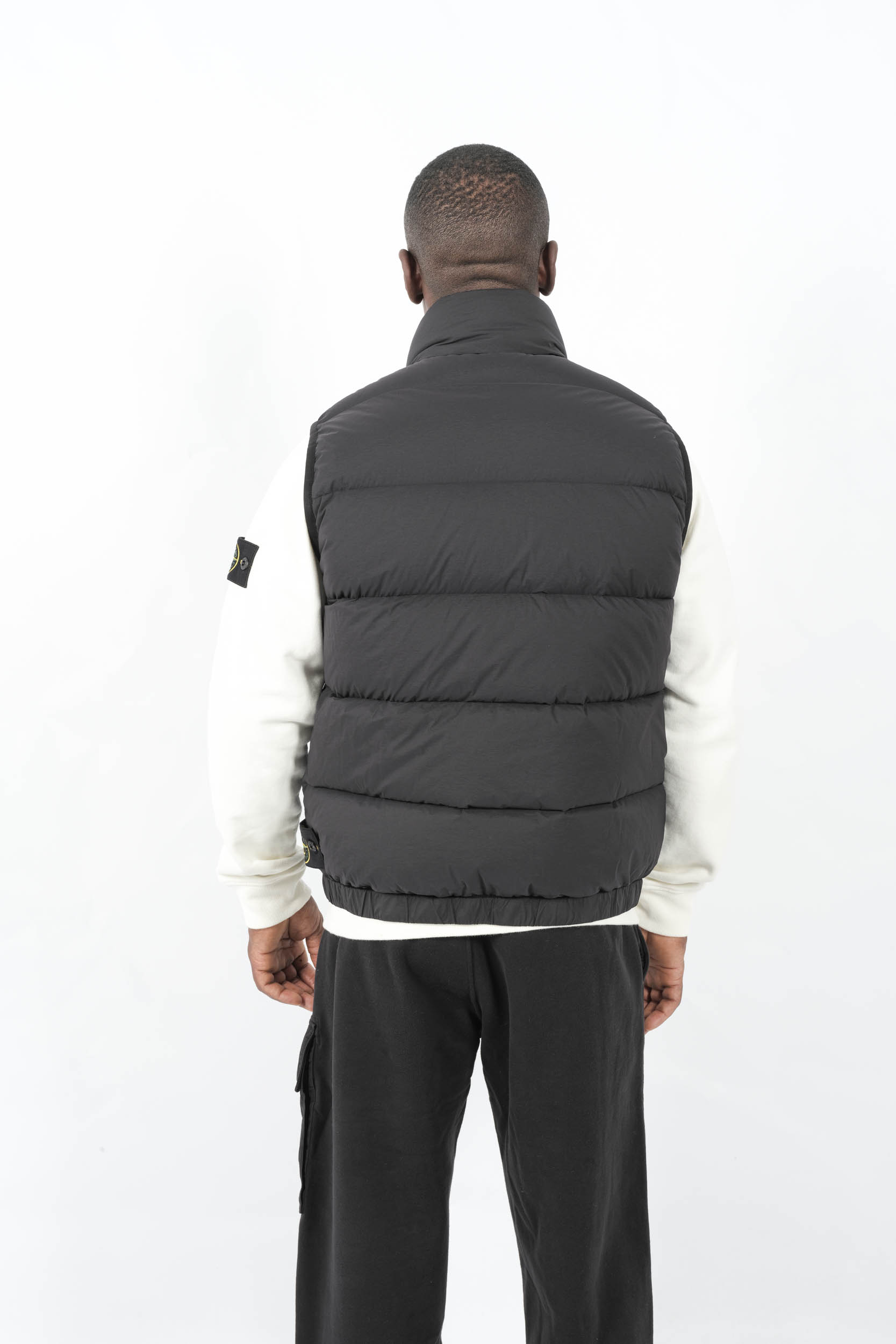 DOUDOUNE SANS MANCHE STONE ISLAND NOIRE G100007-V0029