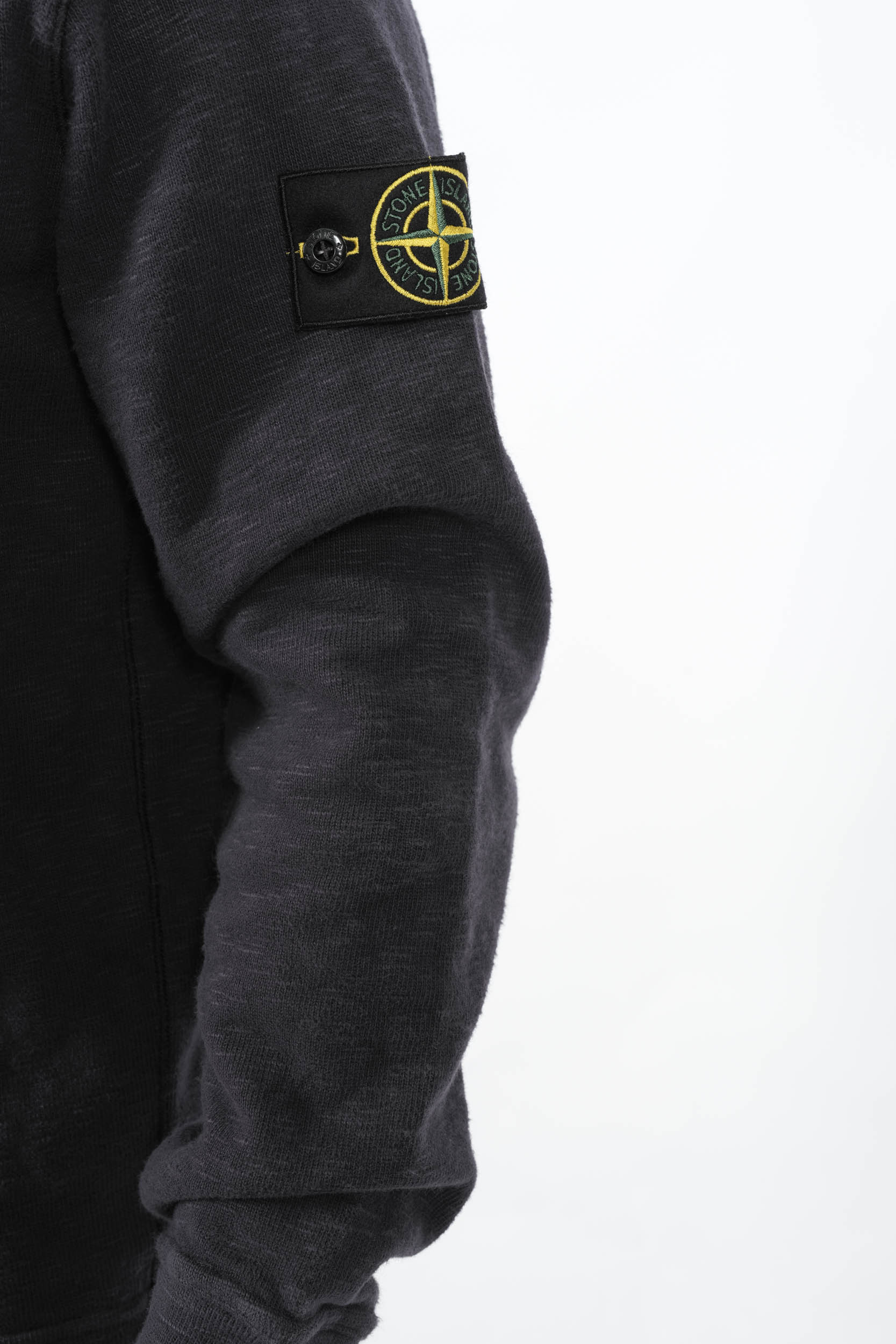 SWEAT STONE ISLAND COL CHEMISE MARINE 6100054-V0026