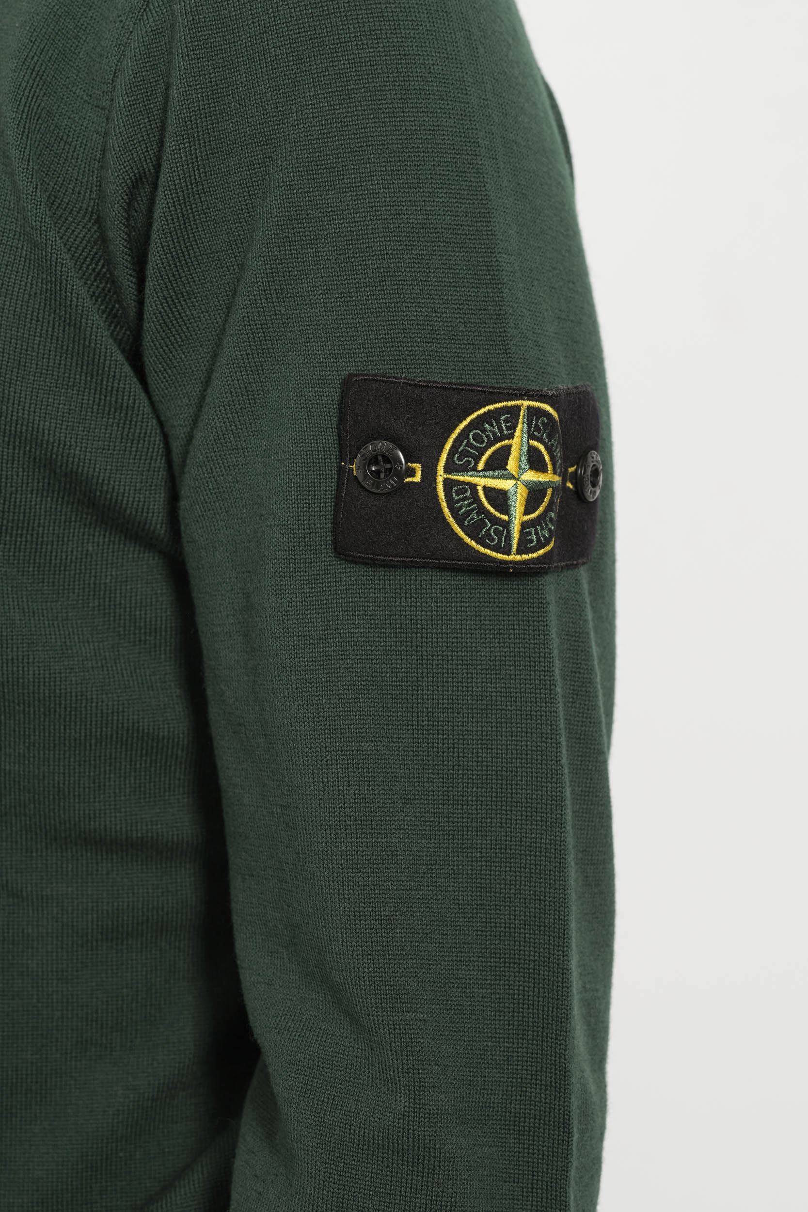  Image du produit PULL STONE ISLAND VERT 5100071-V005E - 4