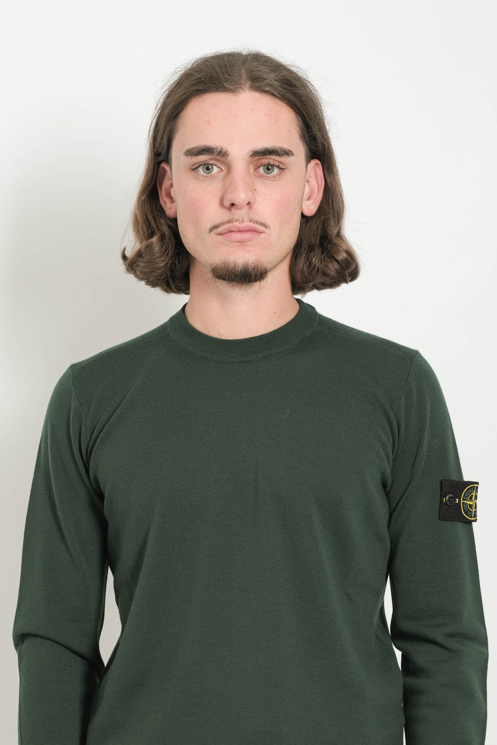 PULL STONE ISLAND VERT 5100071-V005E