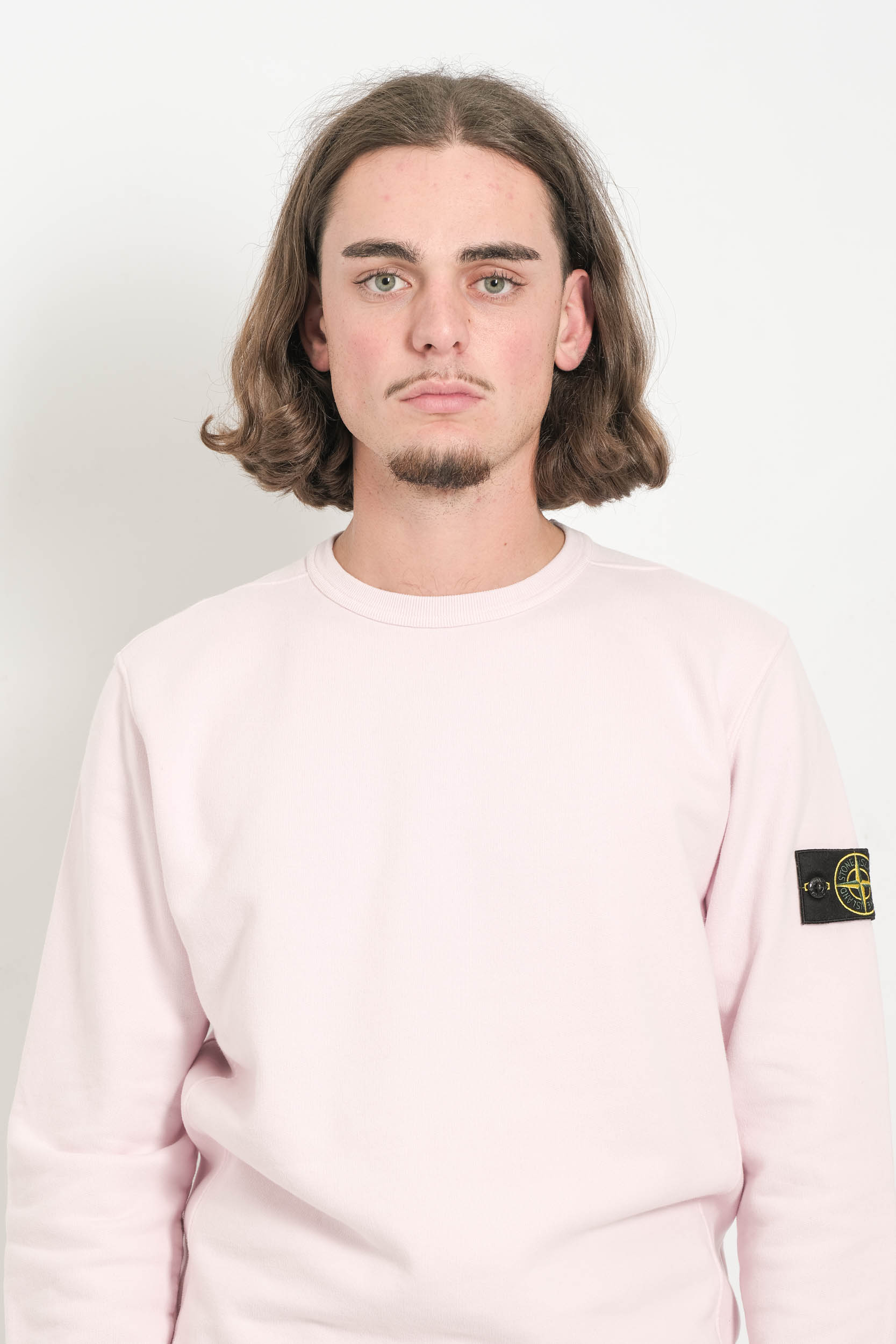  Image du produit SWEAT STONE ISLAND COL ROND ROSE 6100028-V0080 - 5