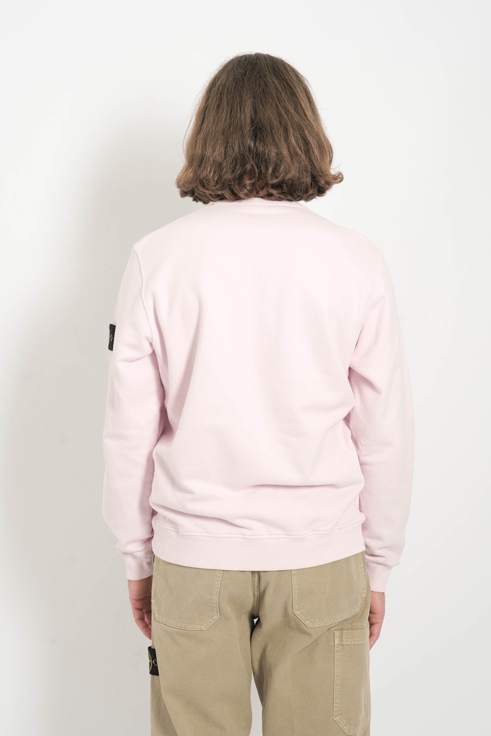  Image du produit SWEAT STONE ISLAND COL ROND ROSE 6100028-V0080 - 7
