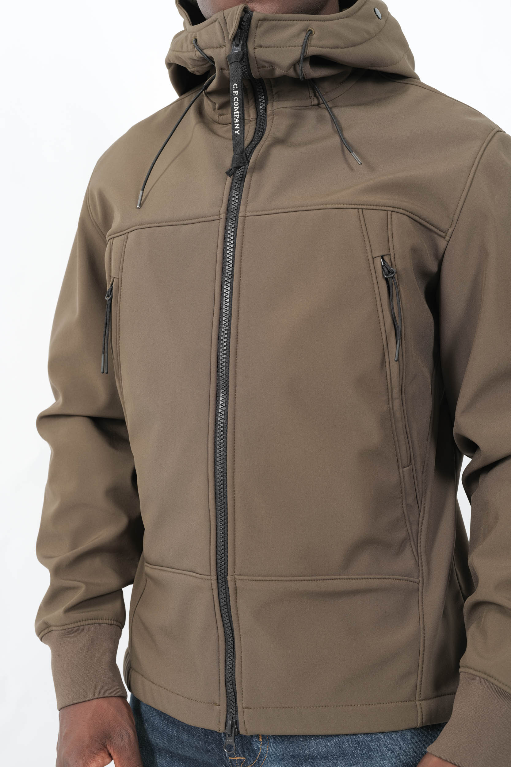 BLOUSON SOFT SHELL-R CP COMPANY KAKI W700A-683