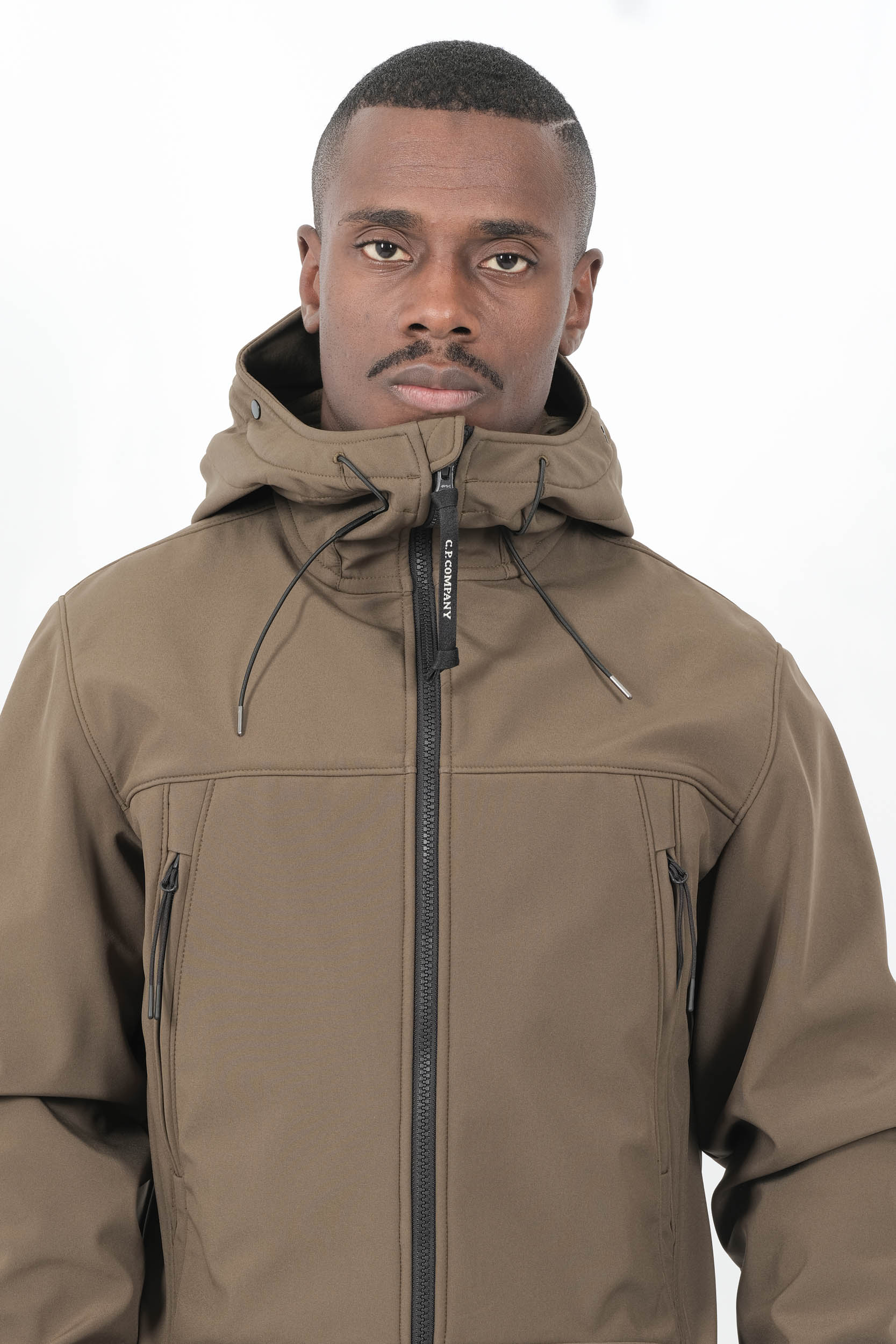 BLOUSON SOFT SHELL-R CP COMPANY KAKI W700A-683