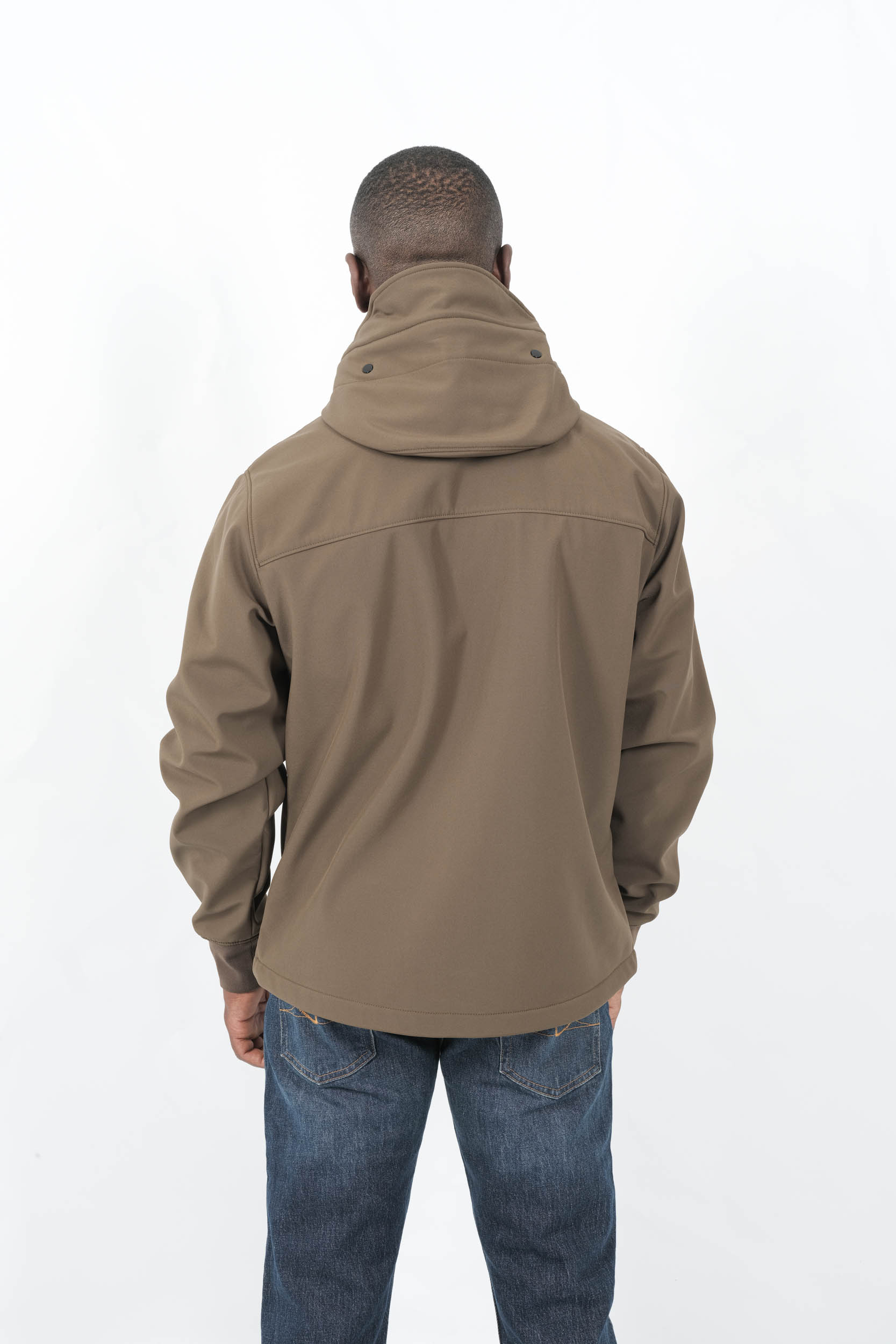 BLOUSON SOFT SHELL-R CP COMPANY KAKI W700A-683