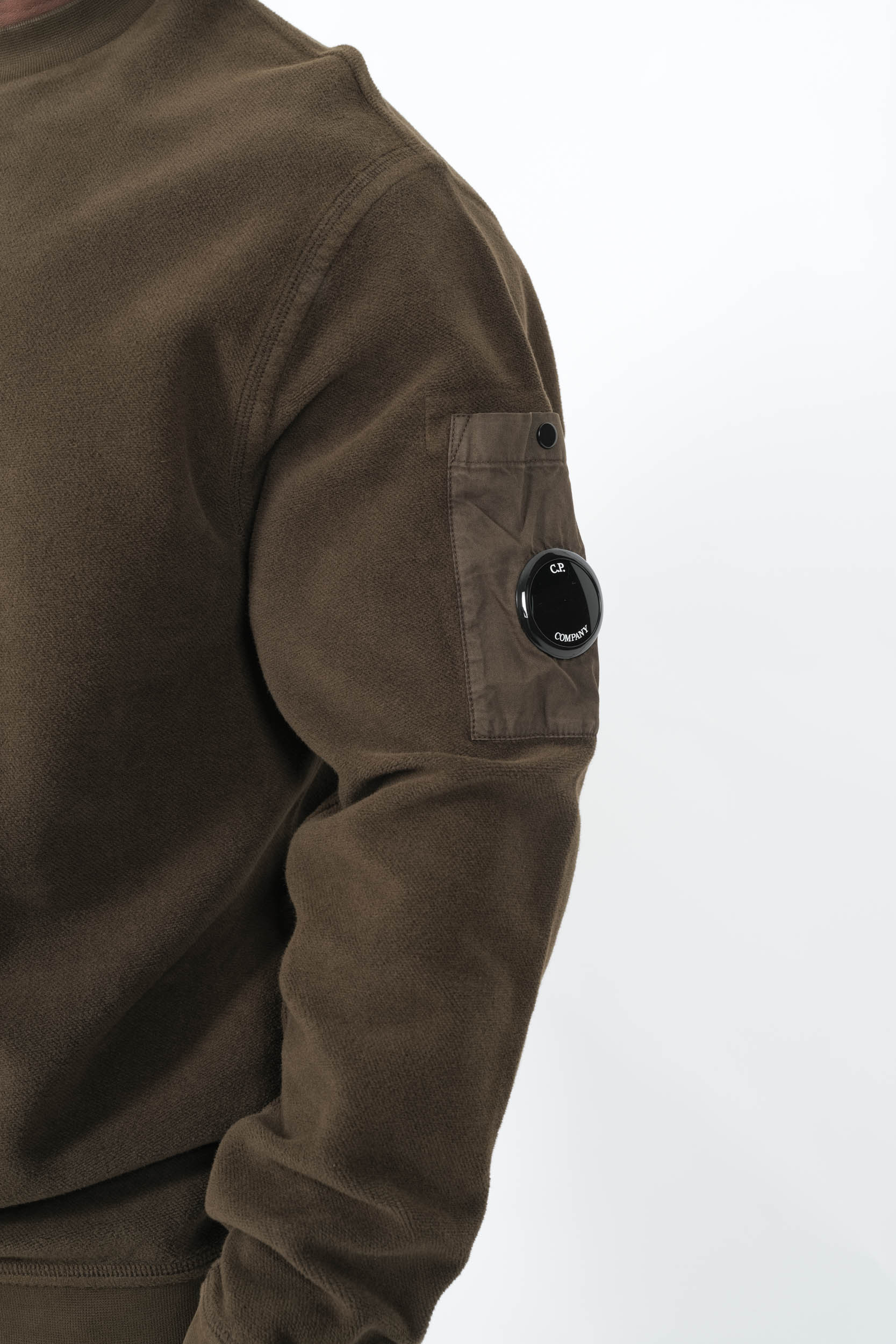  Image du produit SWEAT CP COMPANY KAKI S249A-683 - 3