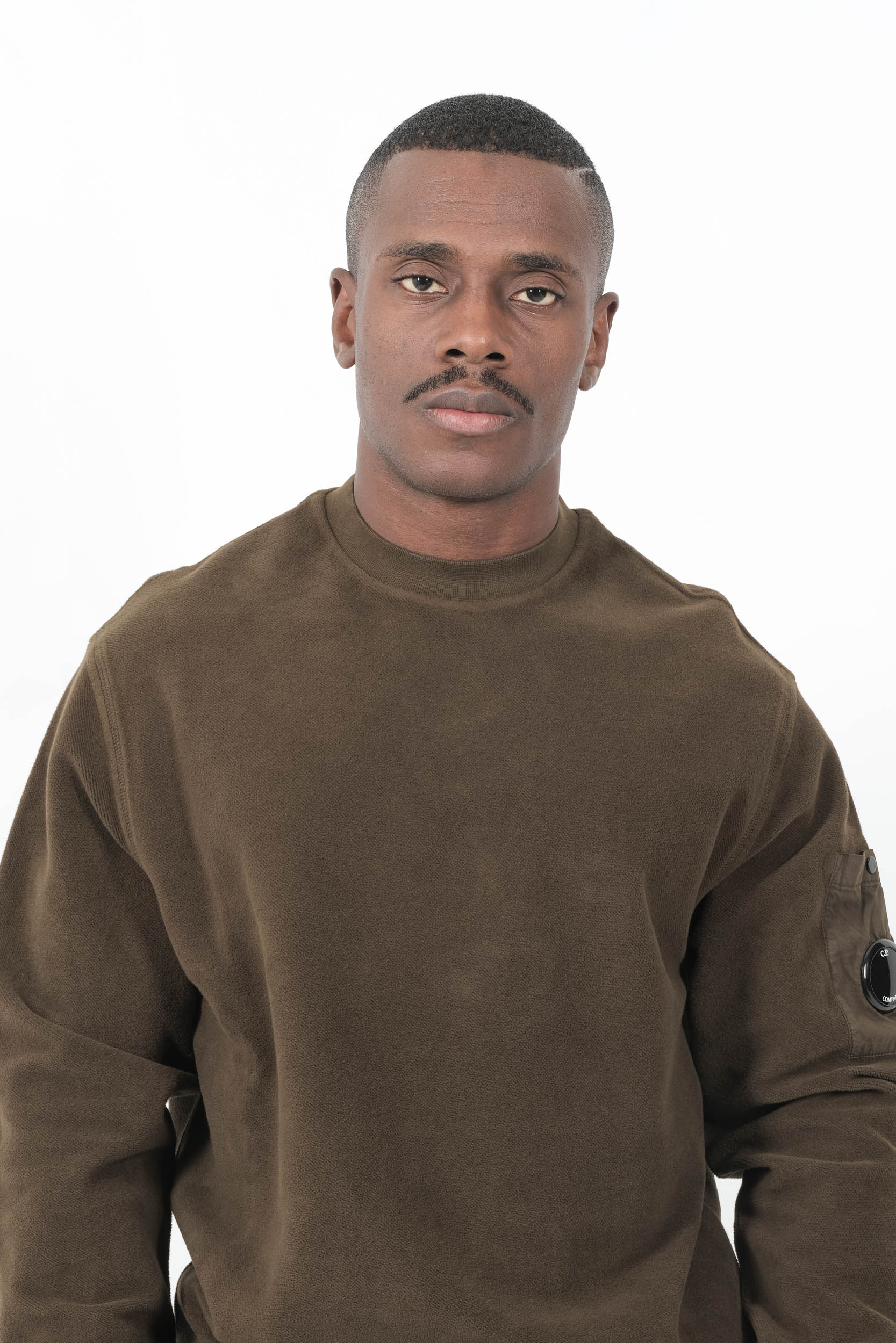  Image du produit SWEAT CP COMPANY KAKI S249A-683 - 5