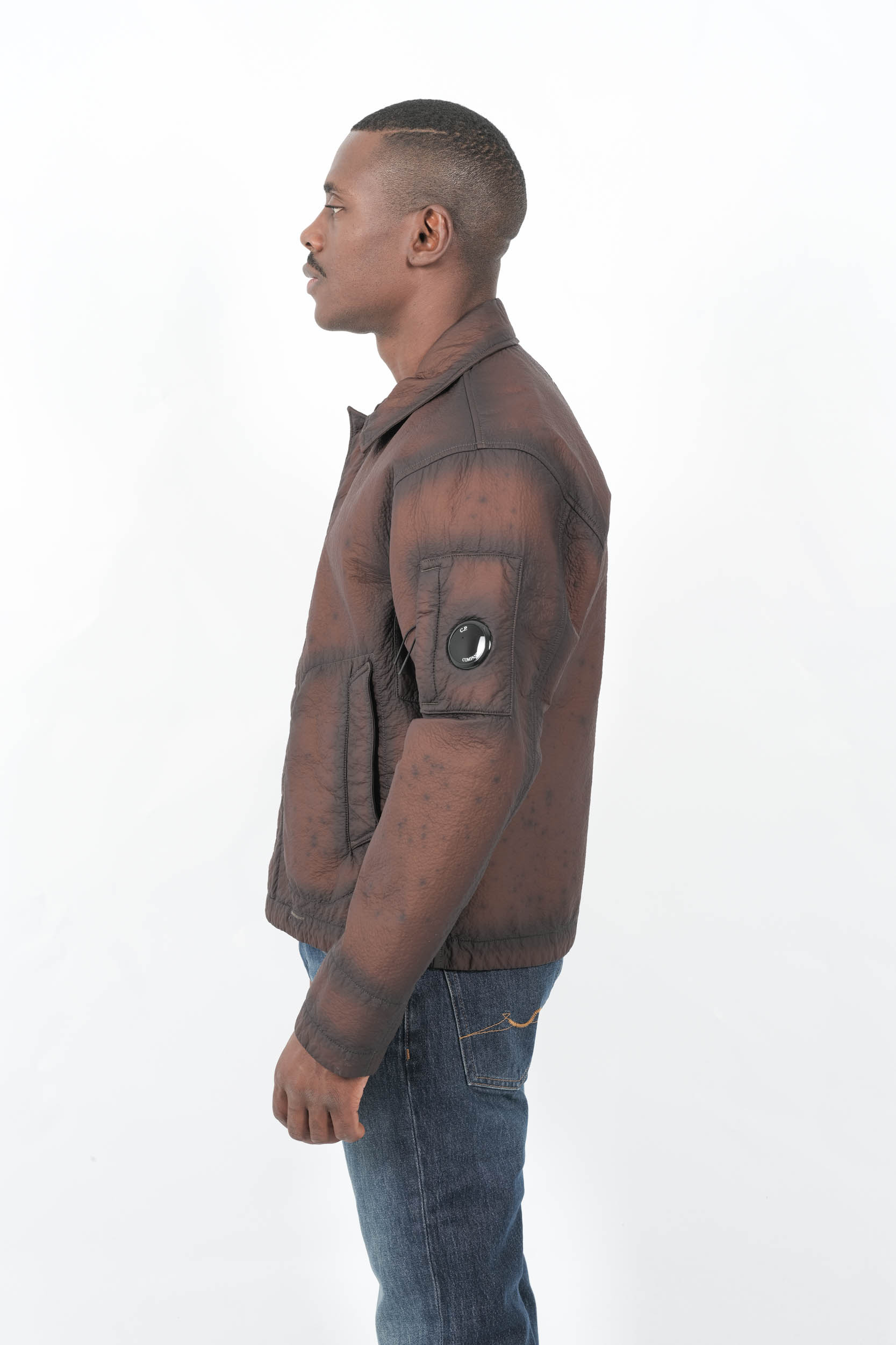 BLOUSON CP COMPANY MARRON DELAVE W221A-683