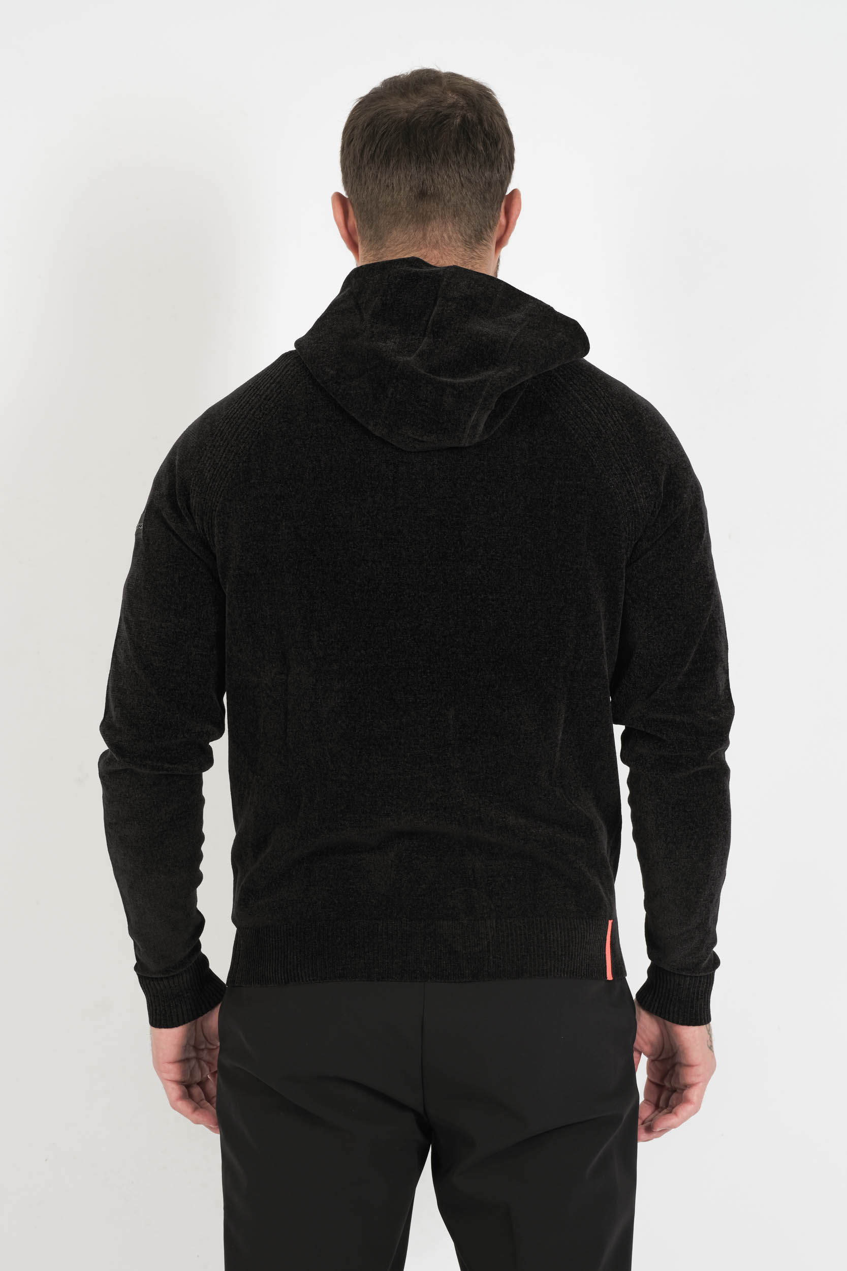  Image du produit PULL ZIPE RRD A CAPUCHE NOIR W25136-10 - 6