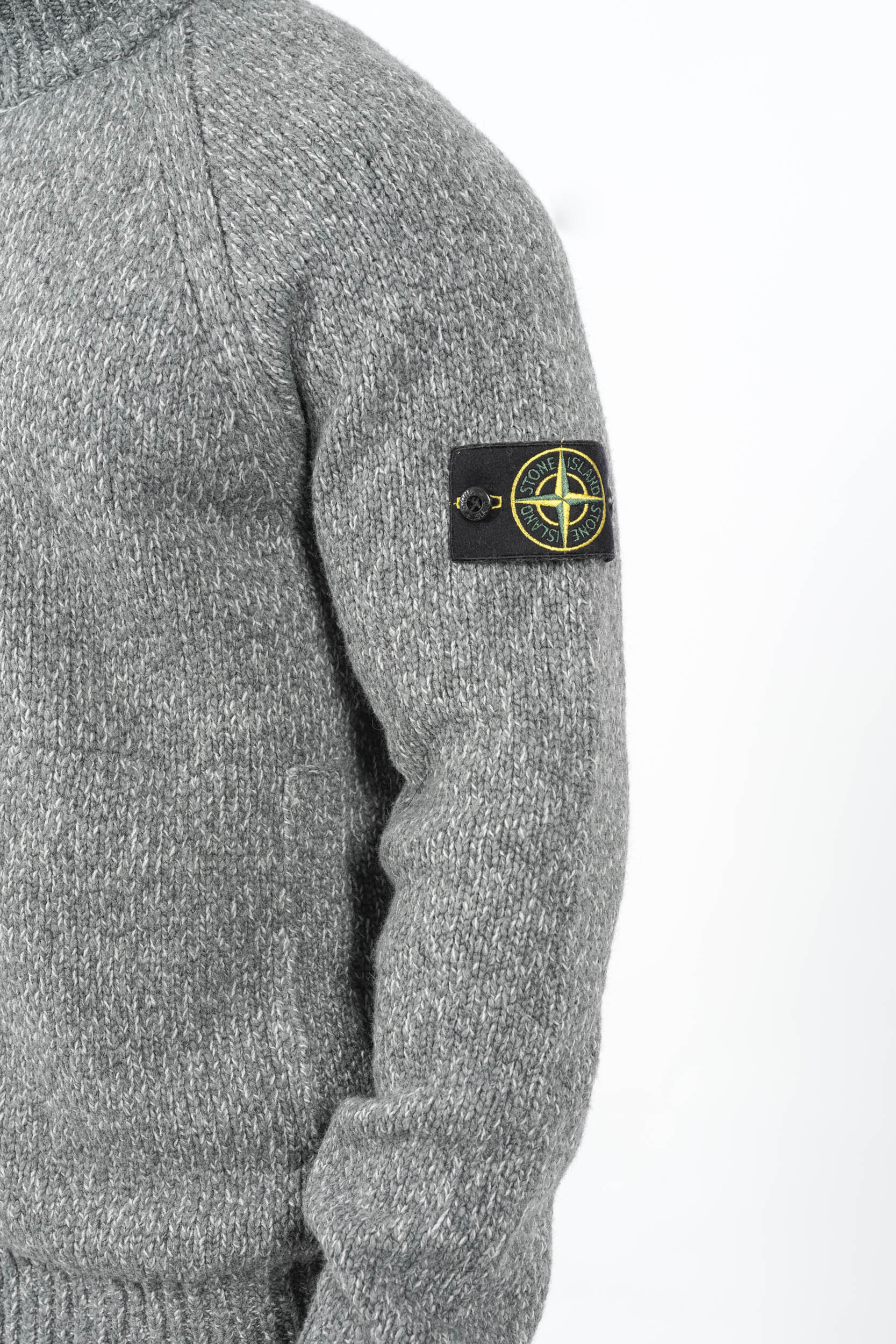 GILET STONE ISLAND GRIS CHINE 5100051-V0M6B