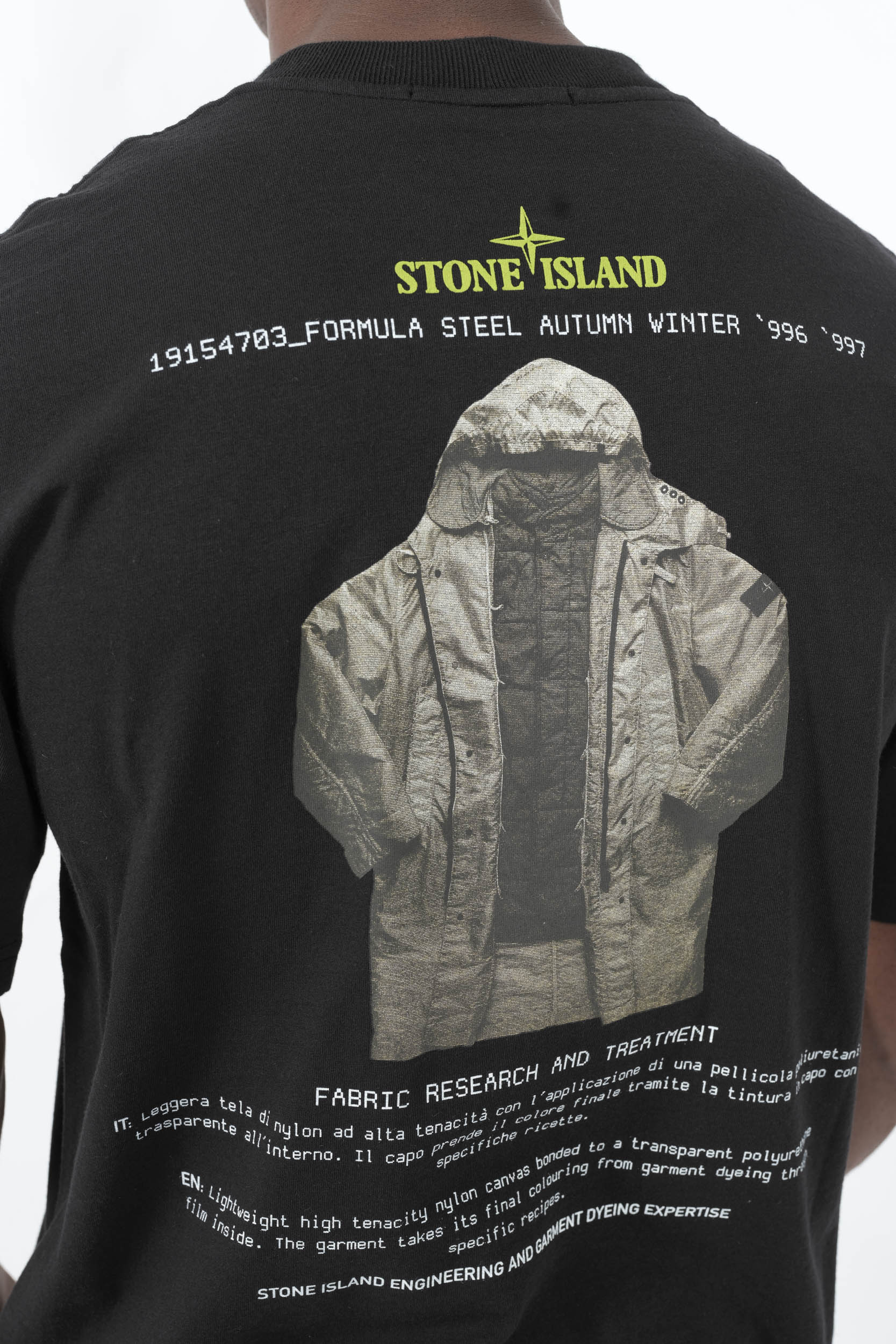  Image du produit TEE-SHIRT STONE ISALND ARCHIVIO NOIR 2100037-S091-V0029 - 3
