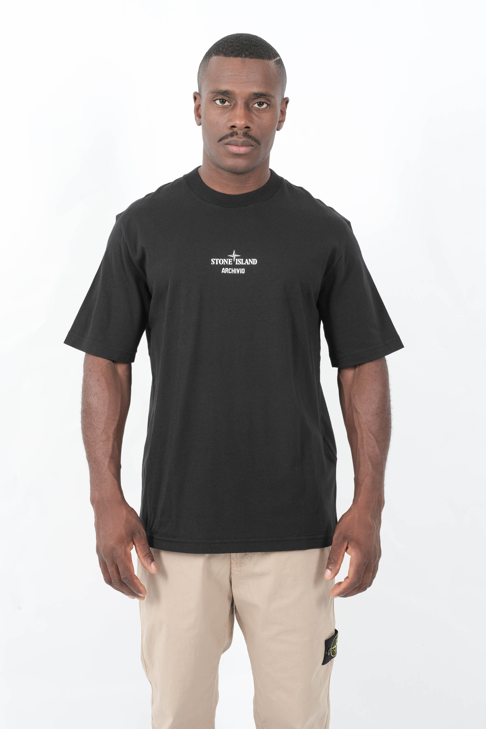 TEE-SHIRT STONE ISLAND ARCHIVIO NOIR 2100037-S091-V0029