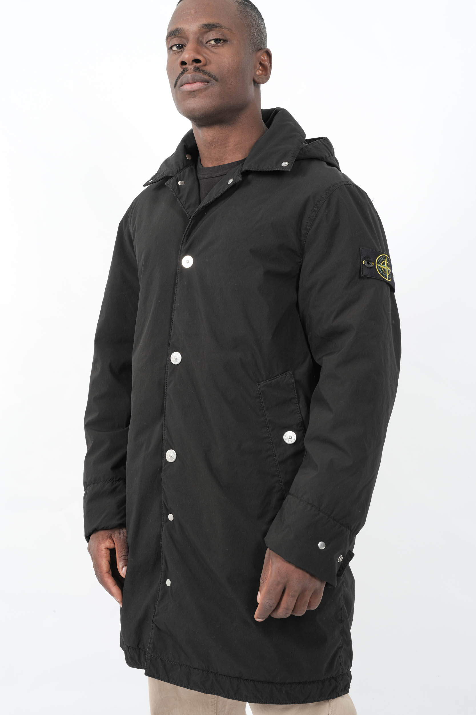 PARDESSUS STONE ISALND NOIR 710004-V0029
