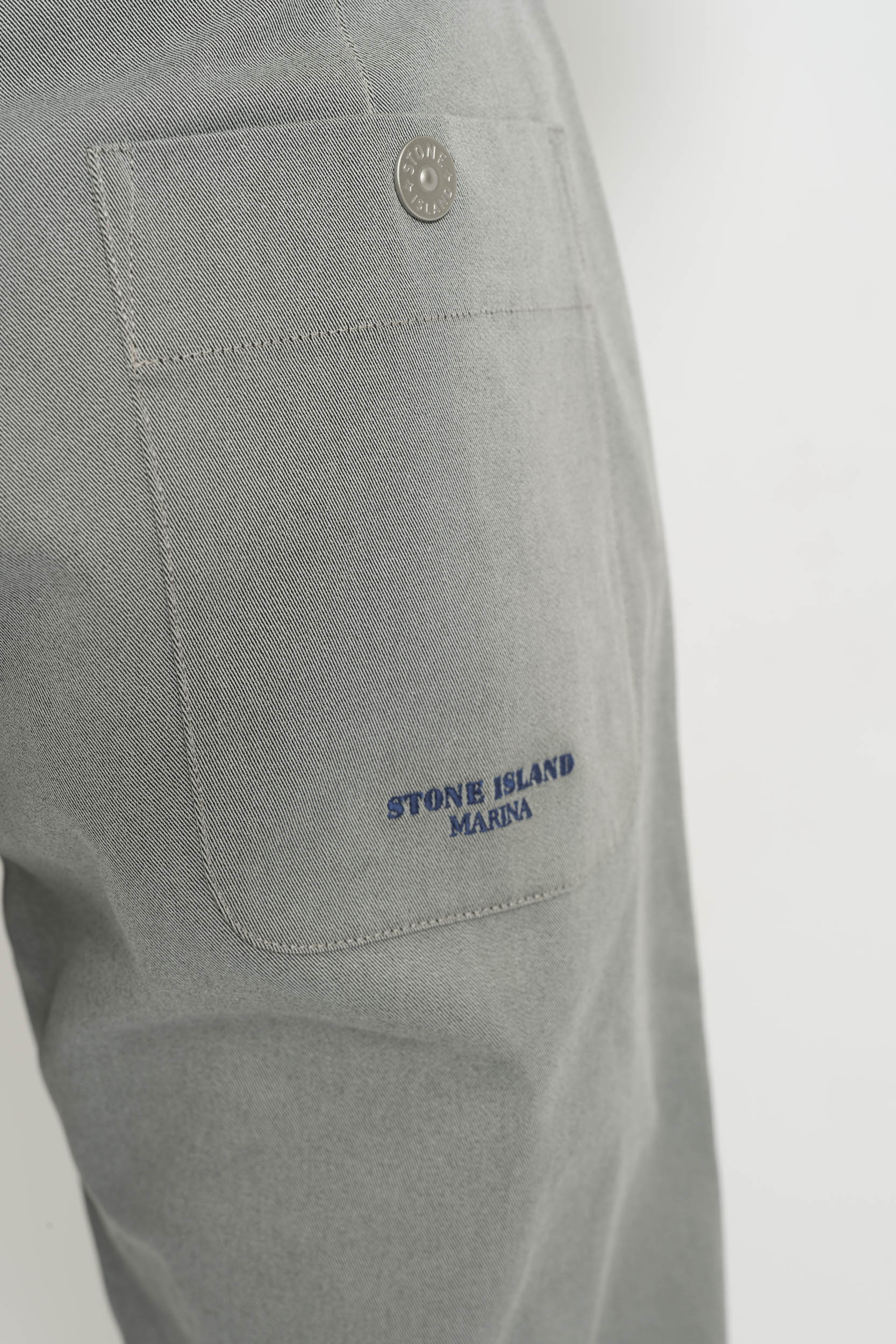 PATALON STONE ISLAND MARINA GRIS 3100015-V0040